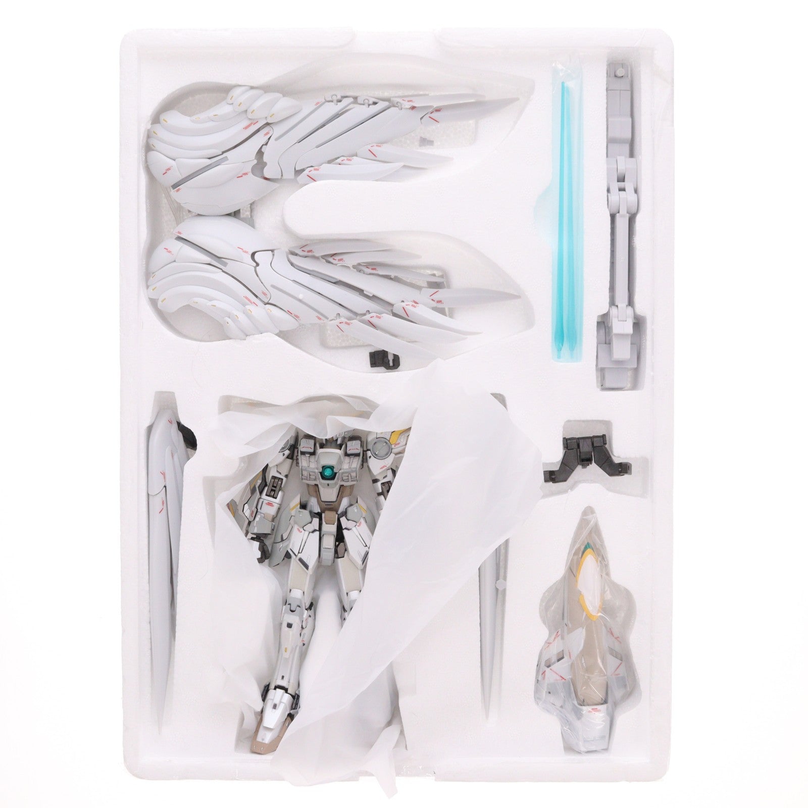 【中古即納】[FIG] (再販) 魂ウェブ商店限定 GUNDAM FIX FIGURATION METAL COMPOSITE ウイングガンダムスノーホワイトプレリュード 新機動戦記ガンダムW Frozen Teardrop(ウイング フローズンティアドロップ) 完成品 可動フィギュア バンダイスピリッツ(20240517)