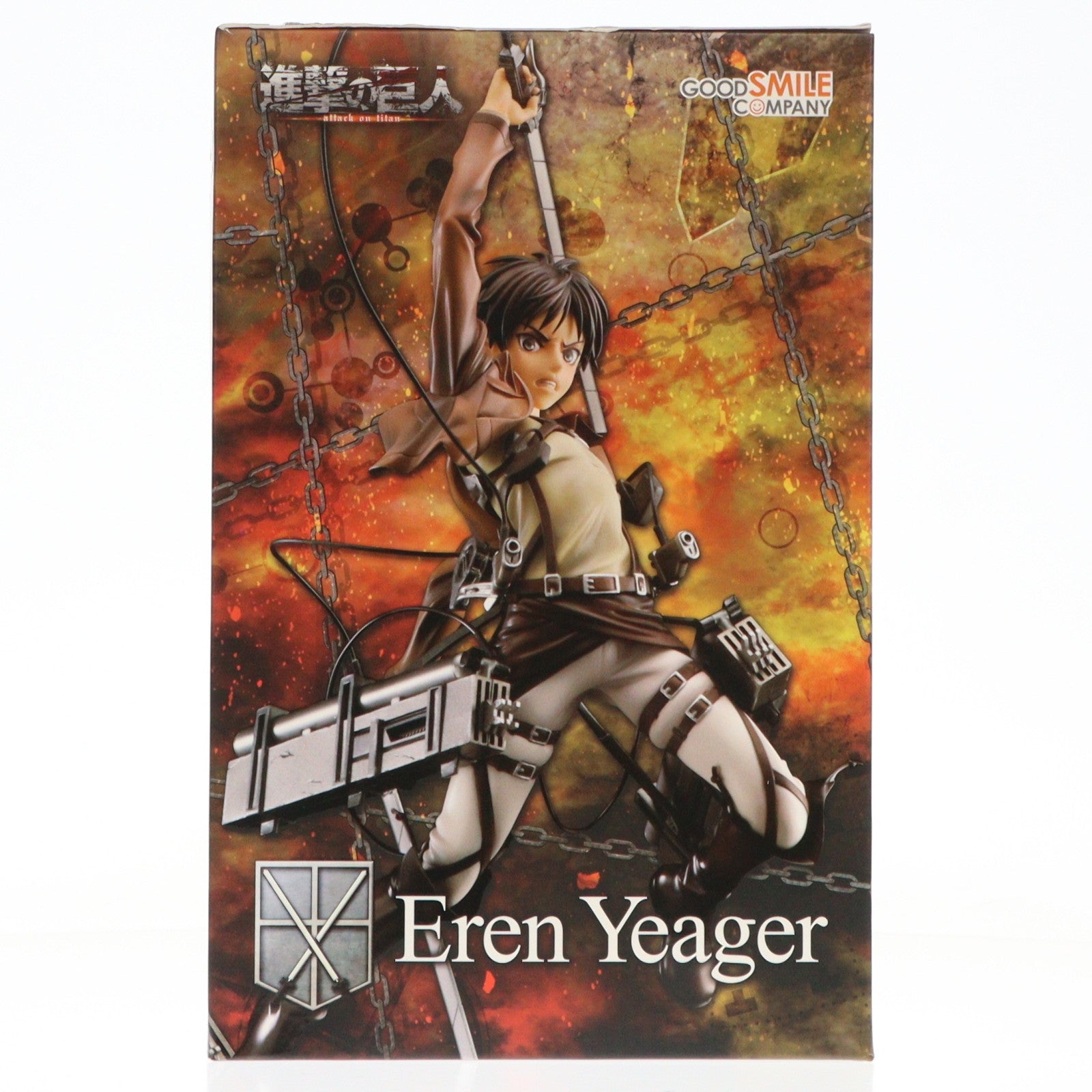 【中古即納】[FIG] エレン・イェーガー 進撃の巨人 1/8 完成品 フィギュア グッドスマイルカンパニー(20150725)