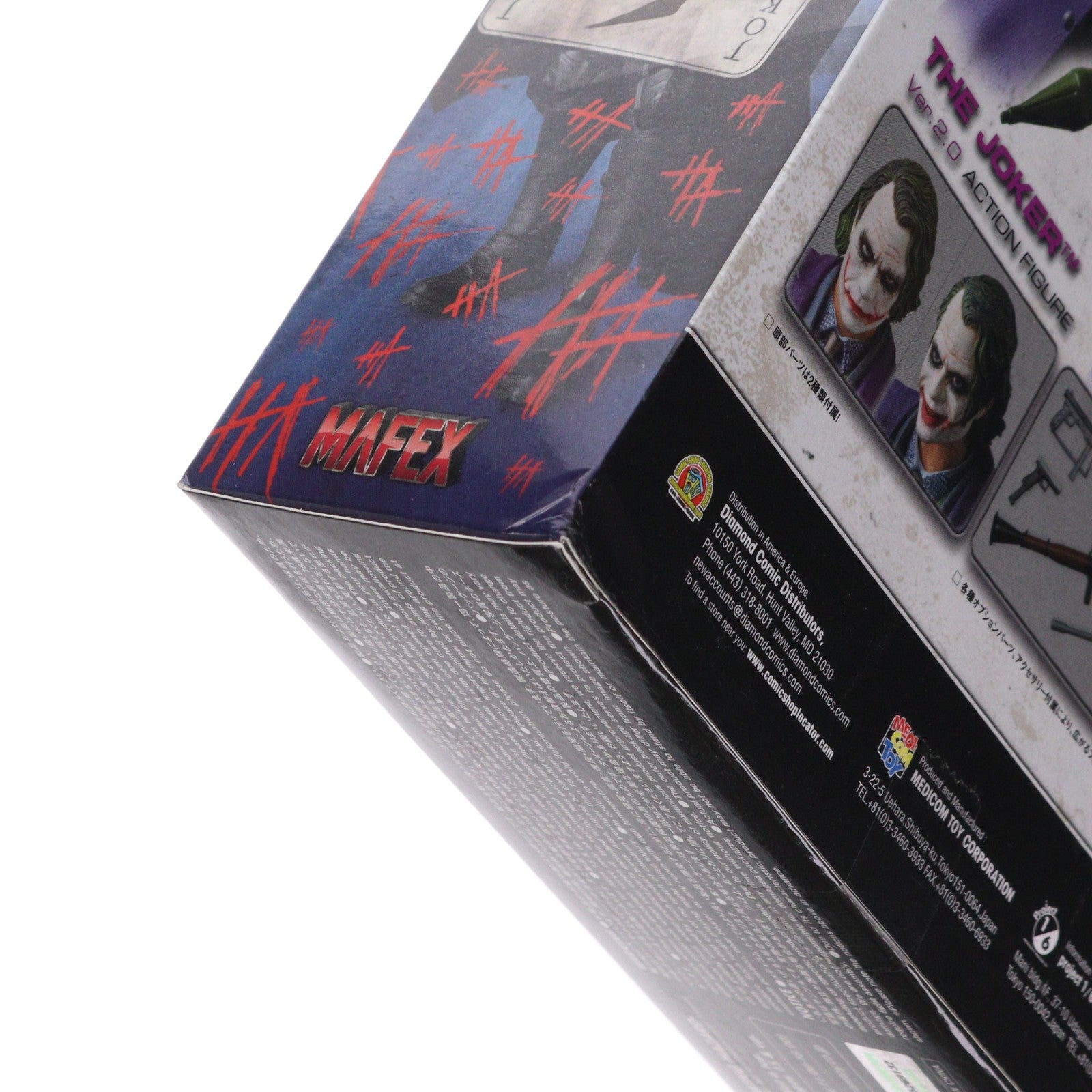 【中古即納】[FIG] マフェックス No.051 MAFEX THE JOKER(ジョーカー) Ver.2.0 THE DARK KNIGHT(ダークナイト) 完成品 可動フィギュア メディコム・トイ(20200119)