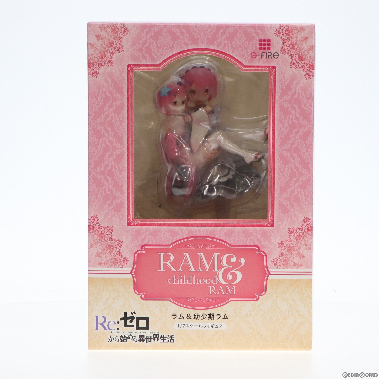 【中古即納】[FIG] ラム&幼少期ラム Re:ゼロから始める異世界生活 1/7 完成品 フィギュア S-FIRE(エスファイア)/セガ(20231020)