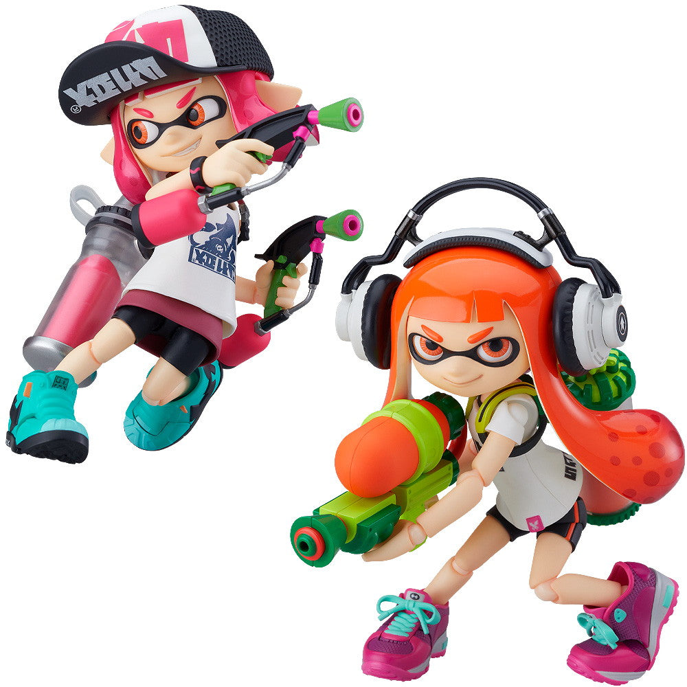 【中古即納】[FIG] (再販) figma(フィグマ) 400-DX ガール DXエディション Splatoon(スプラトゥーン)/Splatoon2(スプラトゥーン2) 完成品 可動フィギュア グッドスマイルカンパニー(20251220)