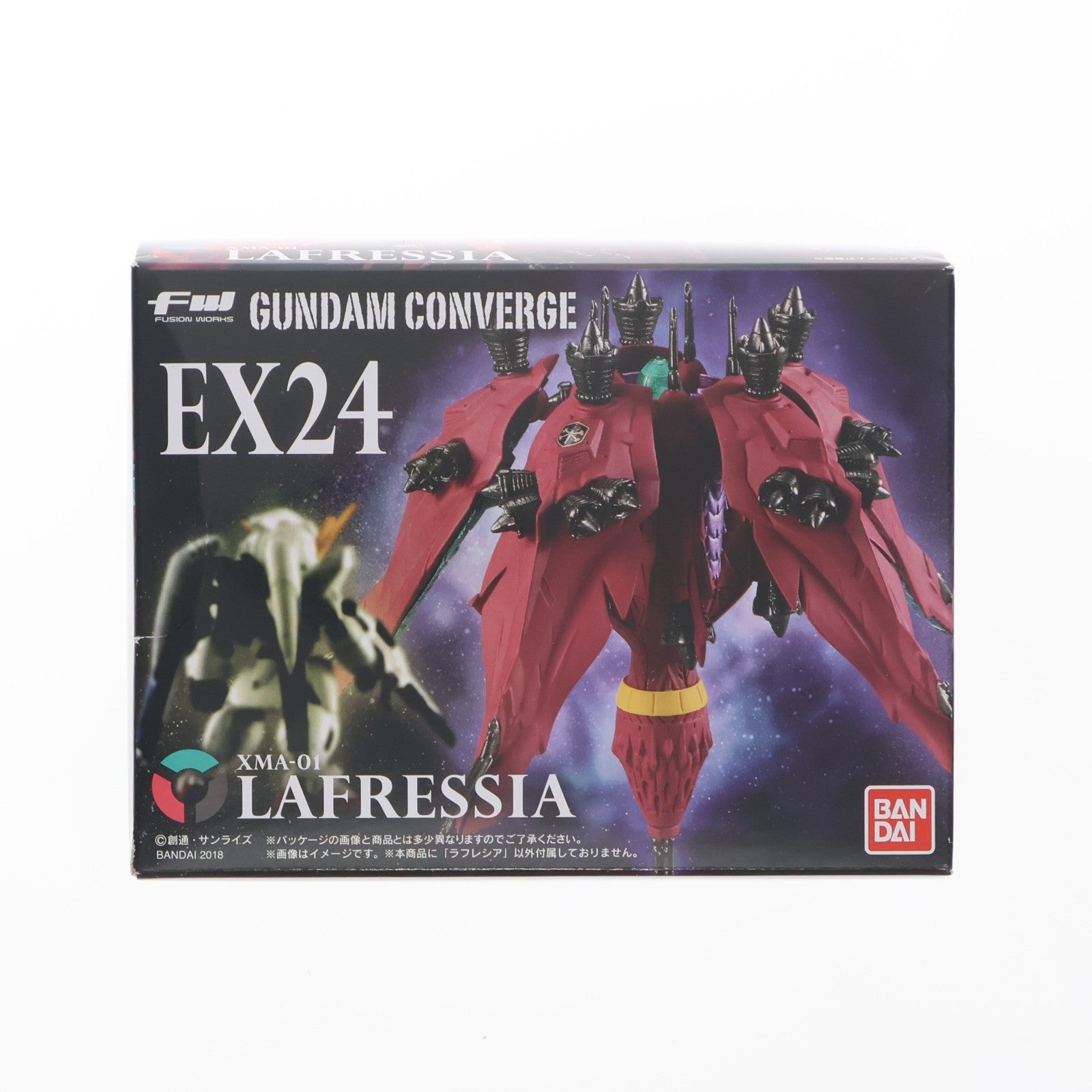 【中古即納】[FIG] (食玩) FW GUNDAM CONVERGE(ガンダムコンバージ) EX24 ラフレシア 機動戦士ガンダムF91 フィギュア バンダイ(20181119)