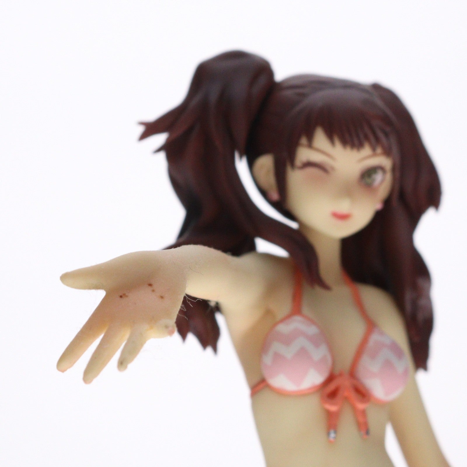 【中古即納】[FIG] BEACH QUEENS(ビーチクイーンズ) 久慈川りせ(くじかわりせ) ペルソナ4 1/10 完成品 フィギュア(NF-184) ウェーブ(WAVE)(20121120)