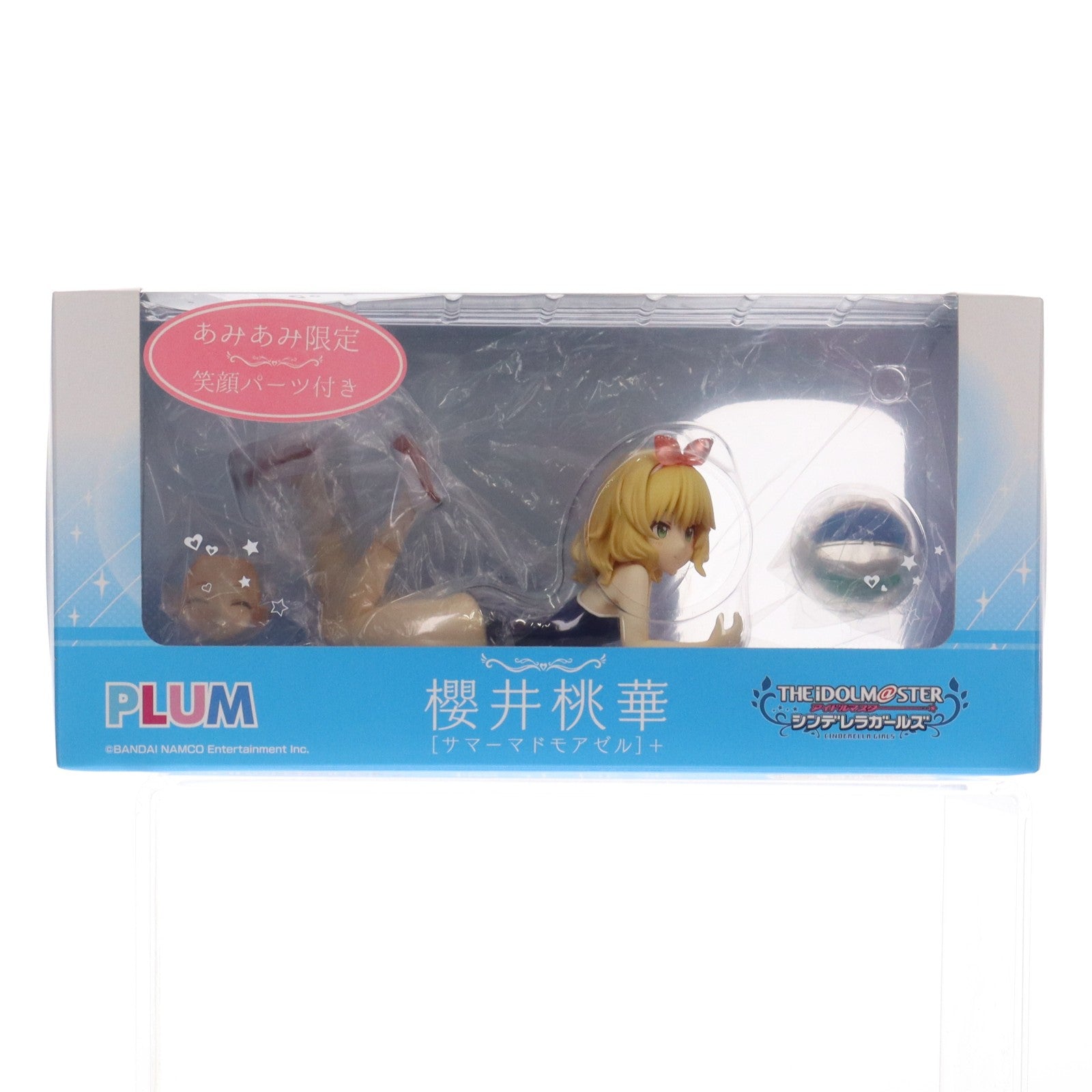 【中古即納】[FIG] 櫻井桃華[サマーマドモアゼル]+(さくらいももか) あみあみ限定版 アイドルマスター シンデレラガールズ 1/7 完成品 フィギュア PLUM(プラム)(20180731)