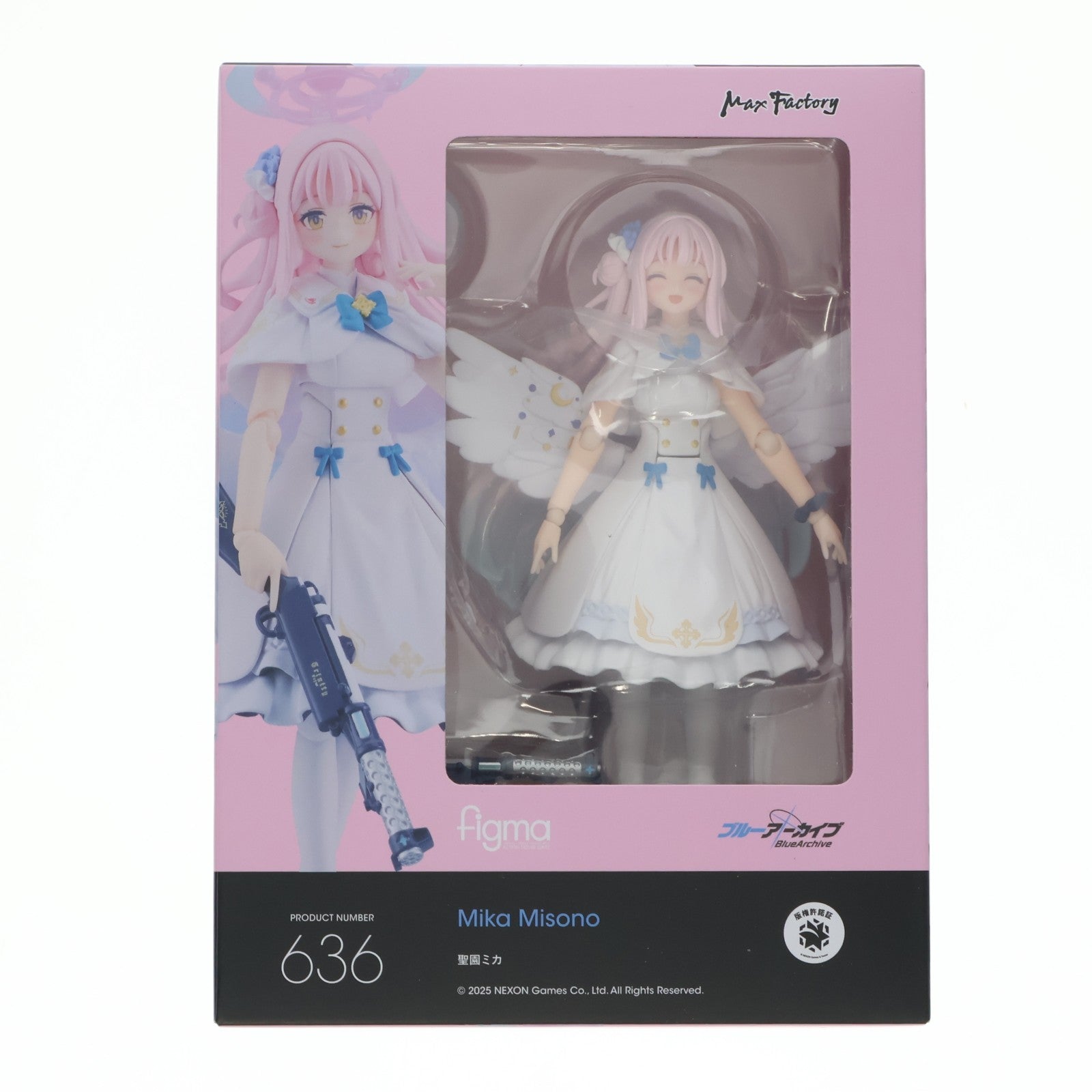【中古即納】[FIG] figma(フィグマ) 636 聖園ミカ(みそのみか) ブルーアーカイブ -Blue Archive- 完成品 可動フィギュア 一部店舗&オンラインショップ限定 マックスファクトリー(20250831)