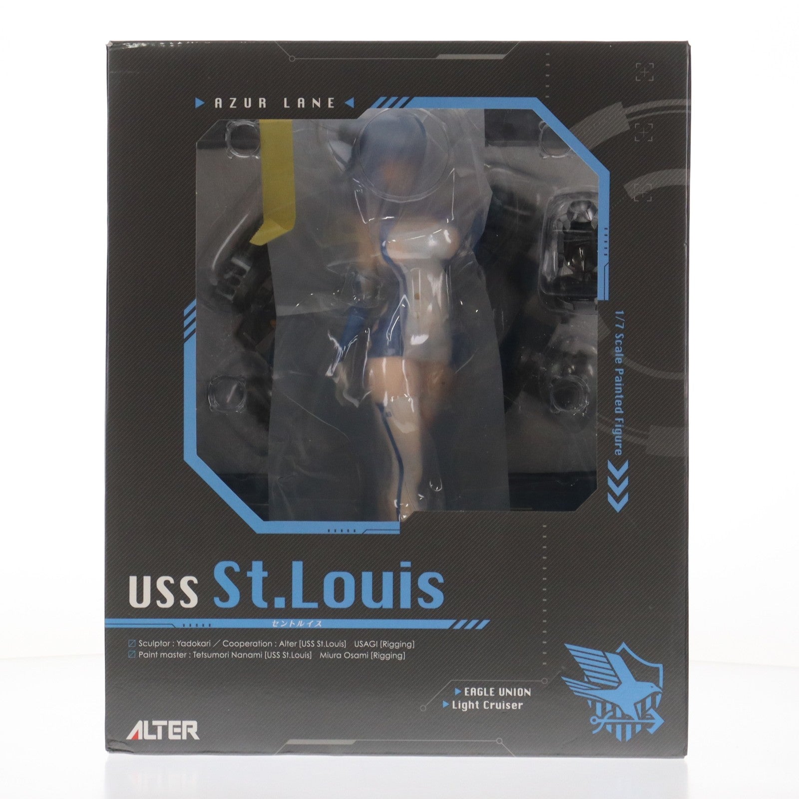 【中古即納】[FIG] 初期不良対応済み セントルイス アズールレーン 1/7 完成品 フィギュア アルター(20220306)