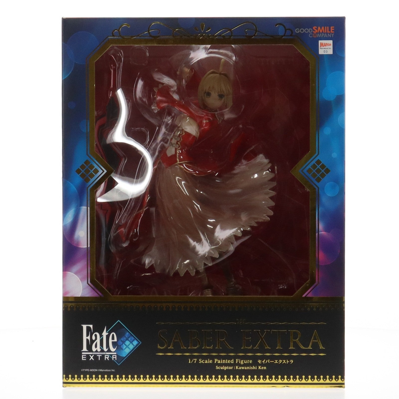 【中古即納】[FIG] セイバーエクストラ Fate/EXTRA(フェイト エクストラ) 1/7 完成品 フィギュア グッドスマイルカンパニー(20150220)