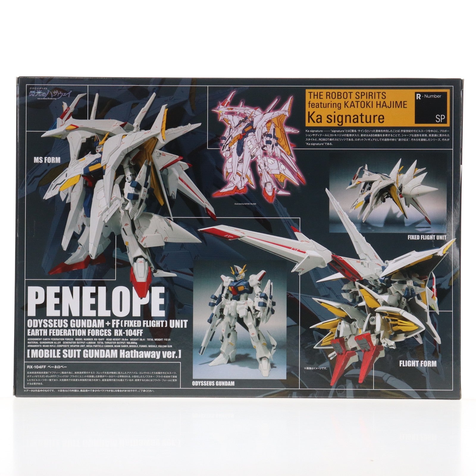 【中古即納】[FIG] 魂ウェブ商店限定 ROBOT魂(Ka signature)(SIDE MS) ペーネロペー(機動戦士ガンダム 閃光のハサウェイVer.) 完成品 可動フィギュア バンダイスピリッツ(20210930)