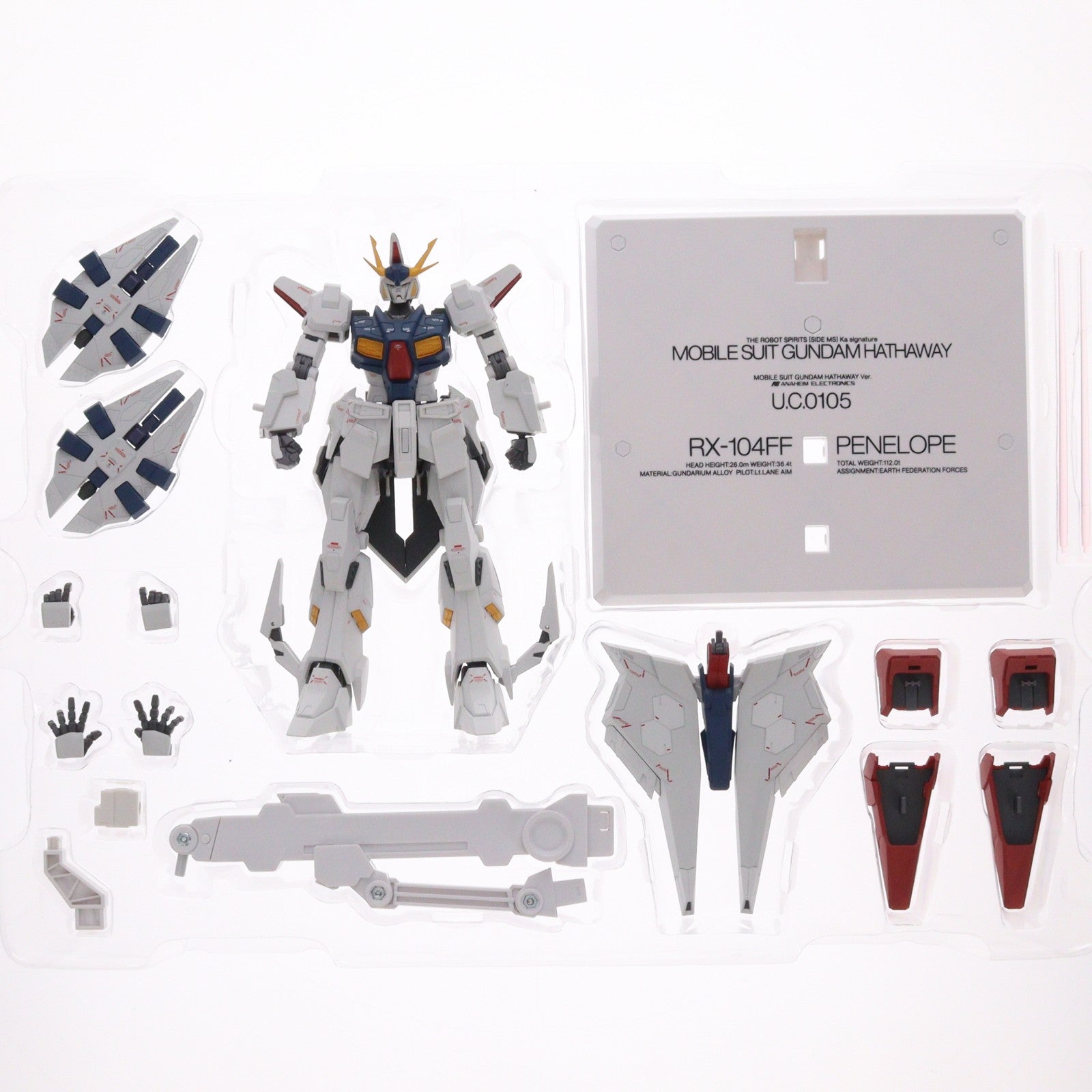 【中古即納】[FIG] 魂ウェブ商店限定 ROBOT魂(Ka signature)(SIDE MS) ペーネロペー(機動戦士ガンダム 閃光のハサウェイVer.) 完成品 可動フィギュア バンダイスピリッツ(20210930)