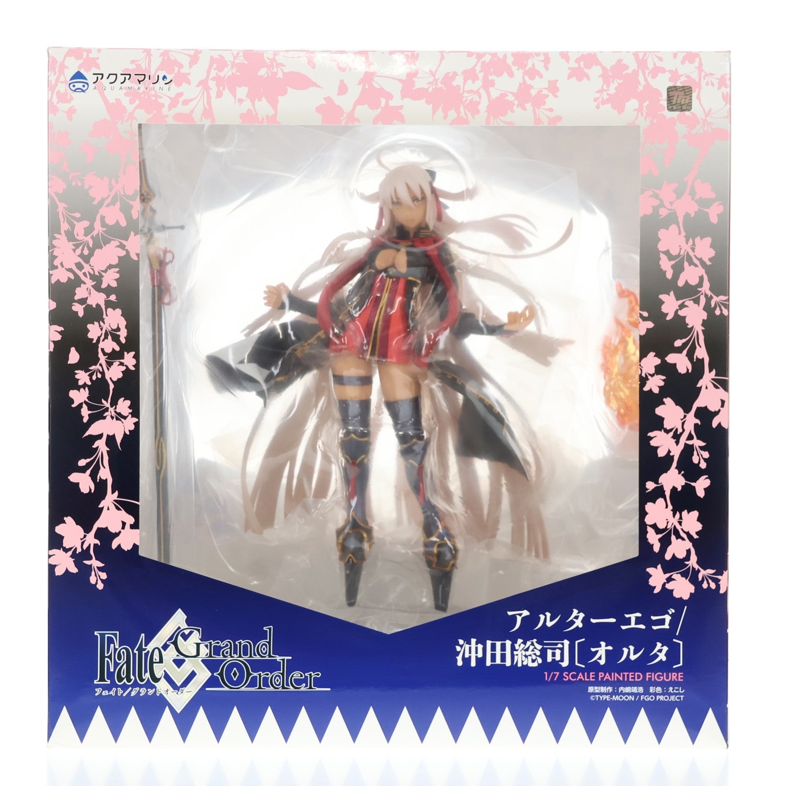 【中古即納】[FIG] アルターエゴ/沖田総司〔オルタ〕 Fate/Grand Order(フェイト/グランドオーダー) 1/7 完成品 フィギュア アクアマリン(20191101)