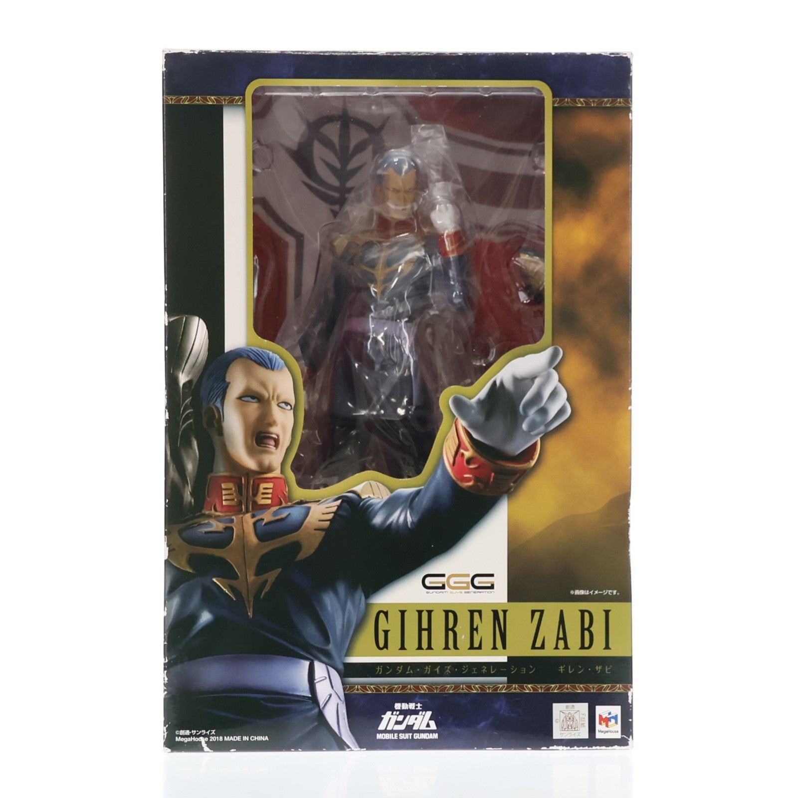 【中古即納】[FIG] GGG(ガンダム・ガイズ・ジェネレーション) ギレン・ザビ 機動戦士ガンダム 1/8 完成品 フィギュア 一部店舗&オンラインショップ限定 メガハウス(20180331)