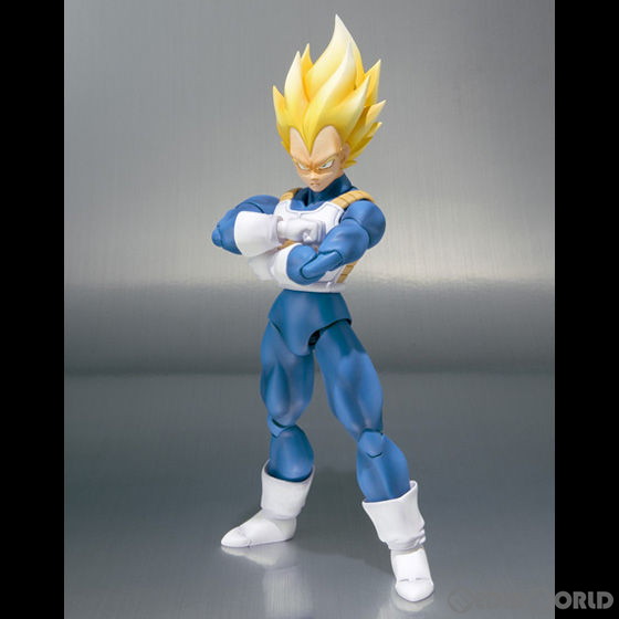 【中古即納】[FIG] 魂ウェブ商店限定 S.H.Figuarts(フィギュアーツ) スーパーサイヤ人ベジータ ドラゴンボール改 完成品 可動フィギュア バンダイ(20111225)