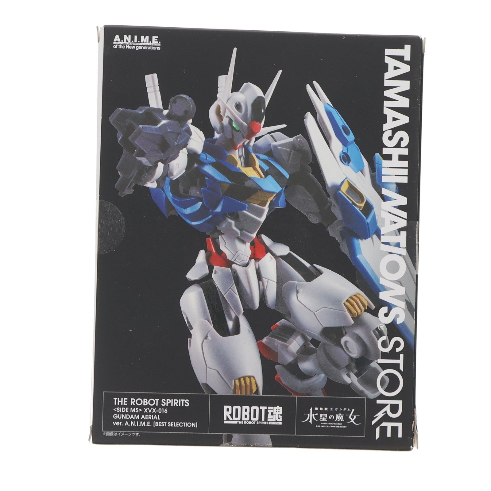 【中古即納】[FIG] ROBOT魂(SIDE MS) XVX-016 ガンダム・エアリアル ver. A.N.I.M.E. [BEST SELECTION] 機動戦士ガンダム 水星の魔女 完成品 可動フィギュア バンダイスピリッツ(20240927)