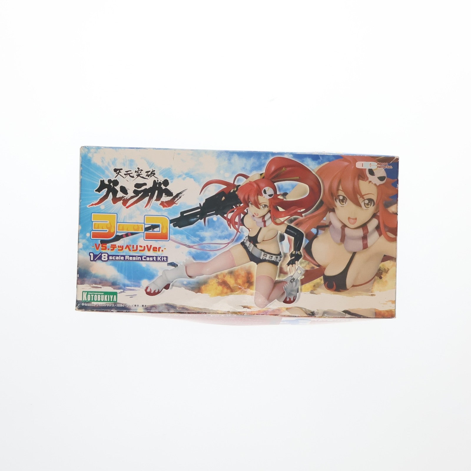 【中古即納】[FIG] ヨーコ -vsテッペリンver.- 天元突破グレンラガン 1/8 レジンキャストキット フィギュア(HL15) コトブキヤ(20071231)