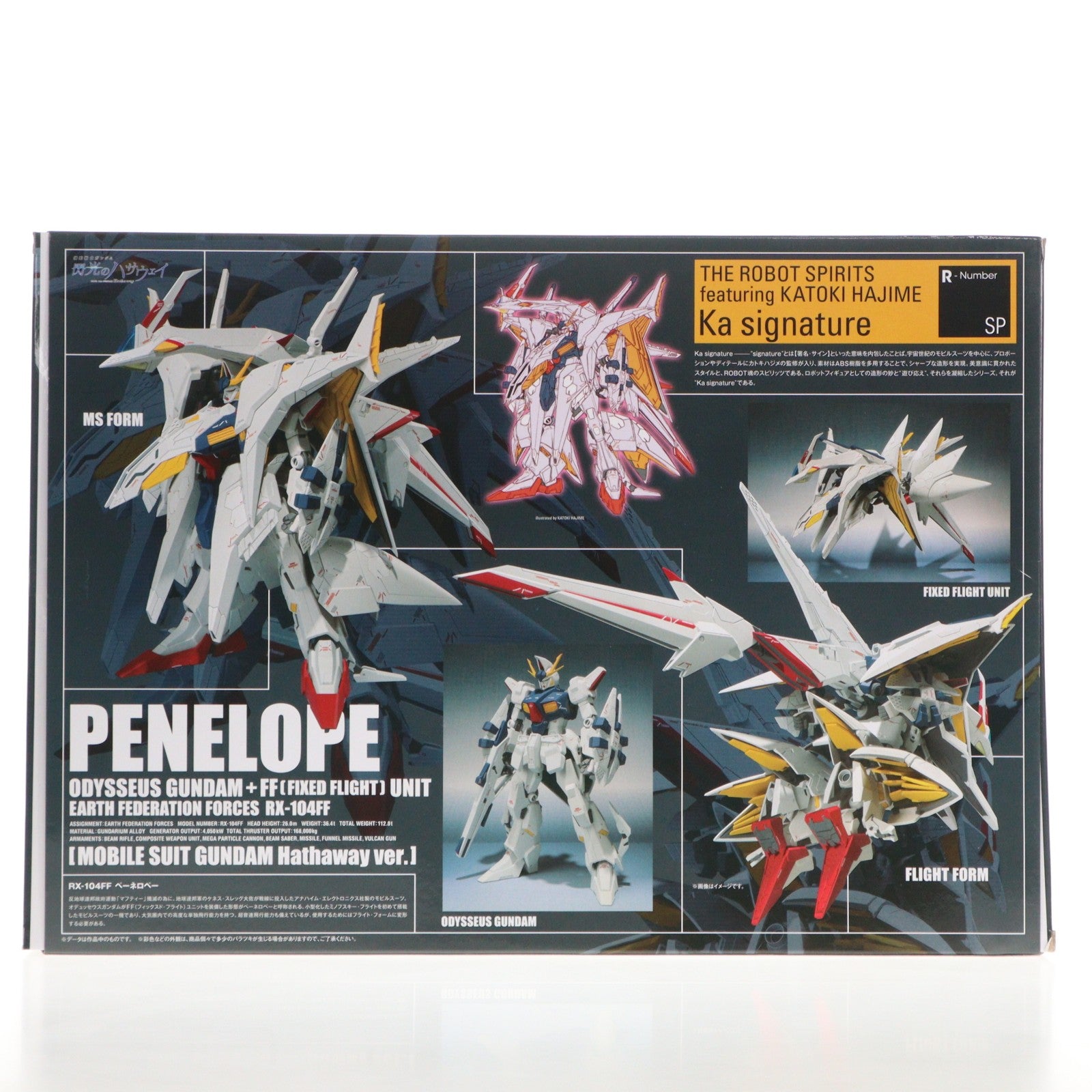 【中古即納】[FIG] 魂ウェブ商店限定 ROBOT魂(Ka signature)(SIDE MS) ペーネロペー(機動戦士ガンダム 閃光のハサウェイVer.) 完成品 可動フィギュア バンダイスピリッツ(20210930)