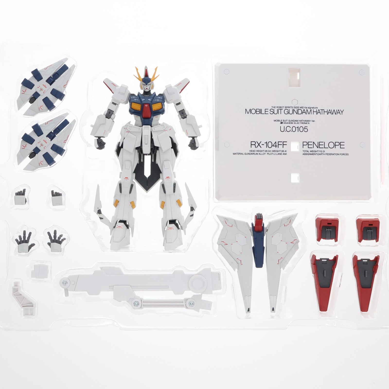 【中古即納】[FIG] 魂ウェブ商店限定 ROBOT魂(Ka signature)(SIDE MS) ペーネロペー(機動戦士ガンダム 閃光のハサウェイVer.) 完成品 可動フィギュア バンダイスピリッツ(20210930)