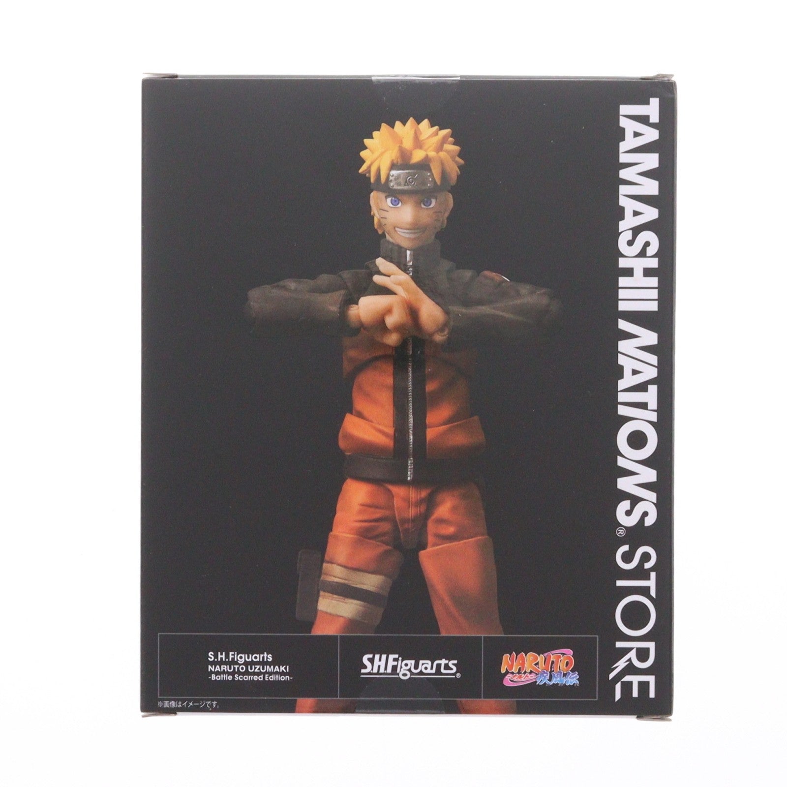 【中古即納】[FIG] 魂ストア限定 S.H.Figuarts(フィギュアーツ) うずまきナルト -Battle Scarred Edition- NARUTO-ナルト- 疾風伝 完成品 可動フィギュア バンダイスピリッツ(20240118)