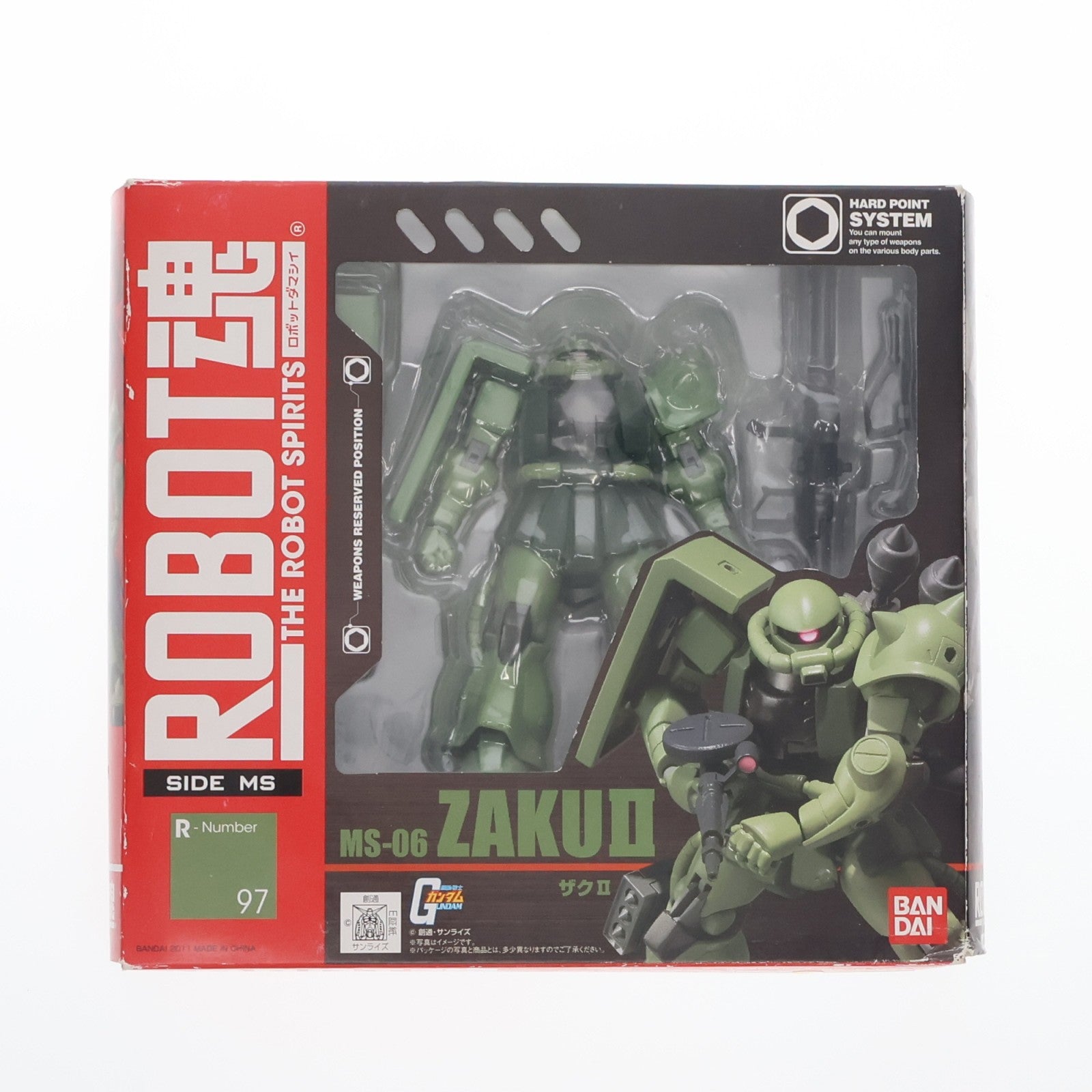 【中古即納】[FIG] ROBOT魂(SIDE MS) ザクII 機動戦士ガンダム 完成品 可動フィギュア バンダイ(20141115)