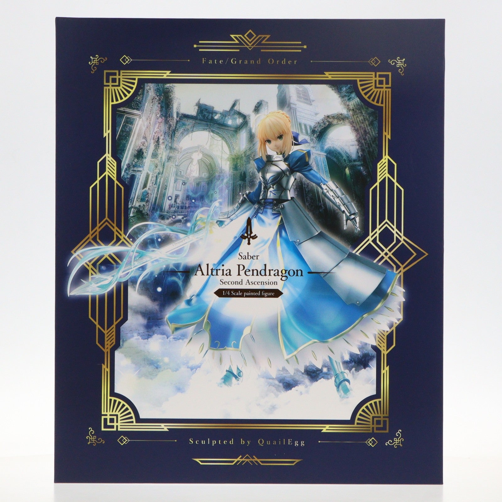【中古即納】[FIG] B-style セイバー/アルトリア・ペンドラゴン(第二再臨) Fate/Grand Order(フェイト/グランドオーダー) 1/4 完成品 フィギュア GOODSMILE ONLINE SHOP&Amazon&あみあみ限定 FREEing(フリーイング)(20220131)