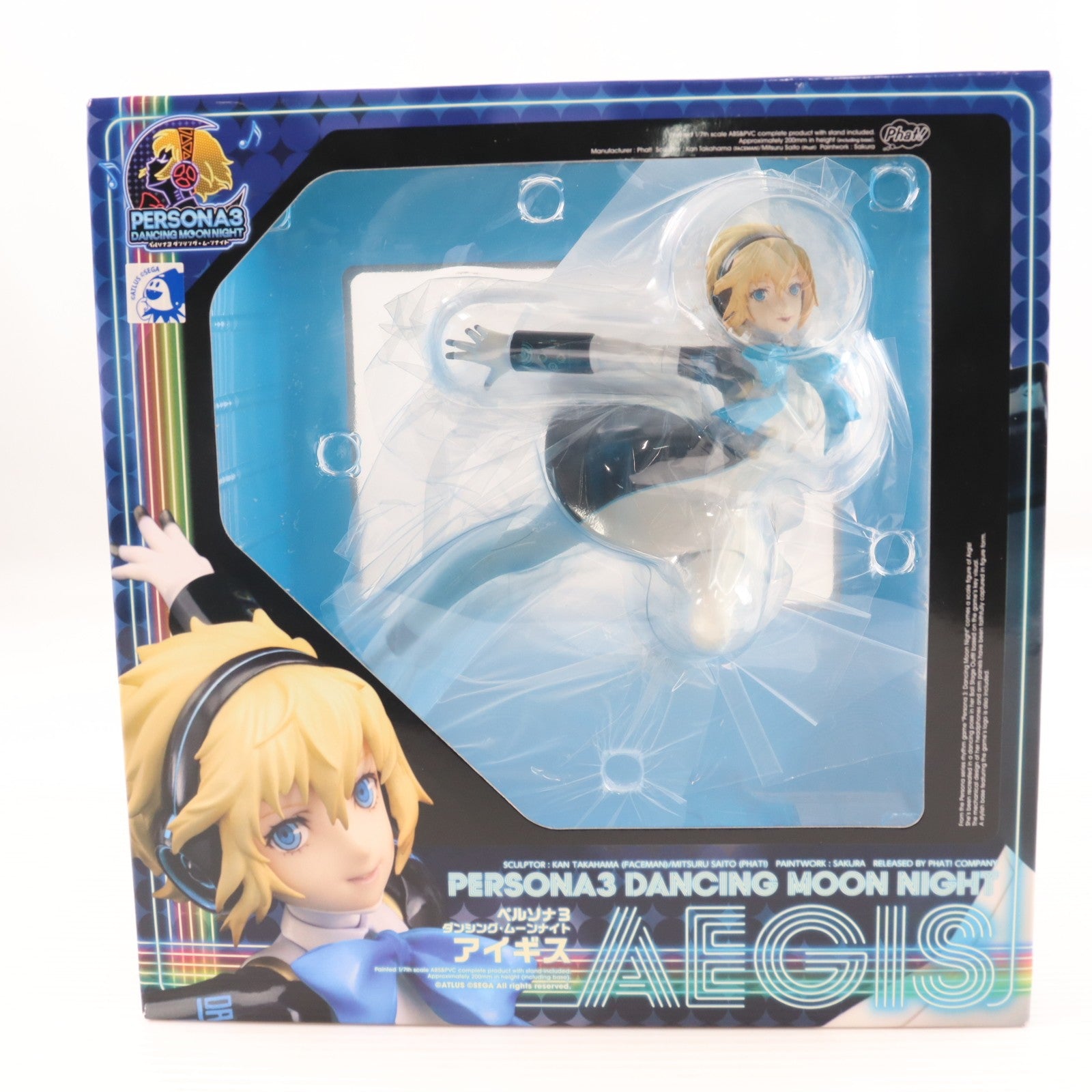 【中古即納】[FIG] アイギス ペルソナ3 ダンシング・ムーンナイト 1/7 完成品 フィギュア Phat!(ファット・カンパニー)(20220811)