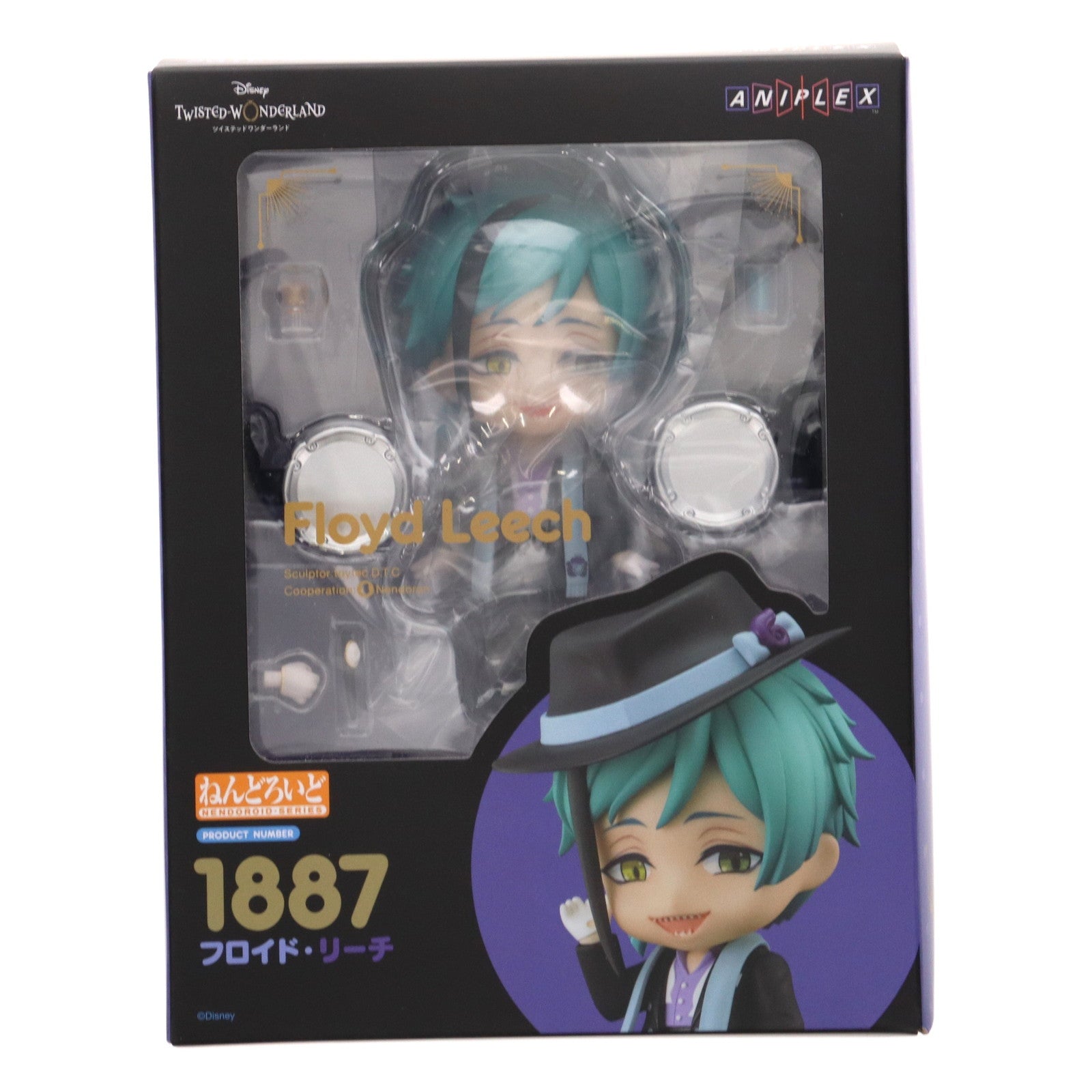 【中古即納】[FIG] ねんどろいど 1887 フロイド・リーチ ディズニー ツイステッドワンダーランド 完成品 可動フィギュア ANIPLEX+&GOODSMILE ONLINE SHOP限定 アニプレックス(20221231)