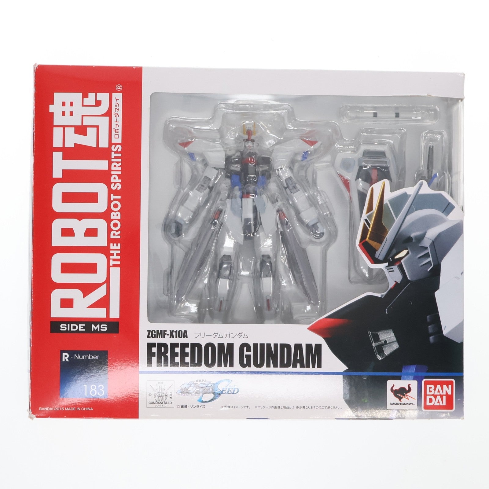 【中古即納】[FIG] ROBOT魂(SIDE MS) フリーダムガンダム 機動戦士ガンダムSEED(シード) 完成品 可動フィギュア バンダイ(20170113)