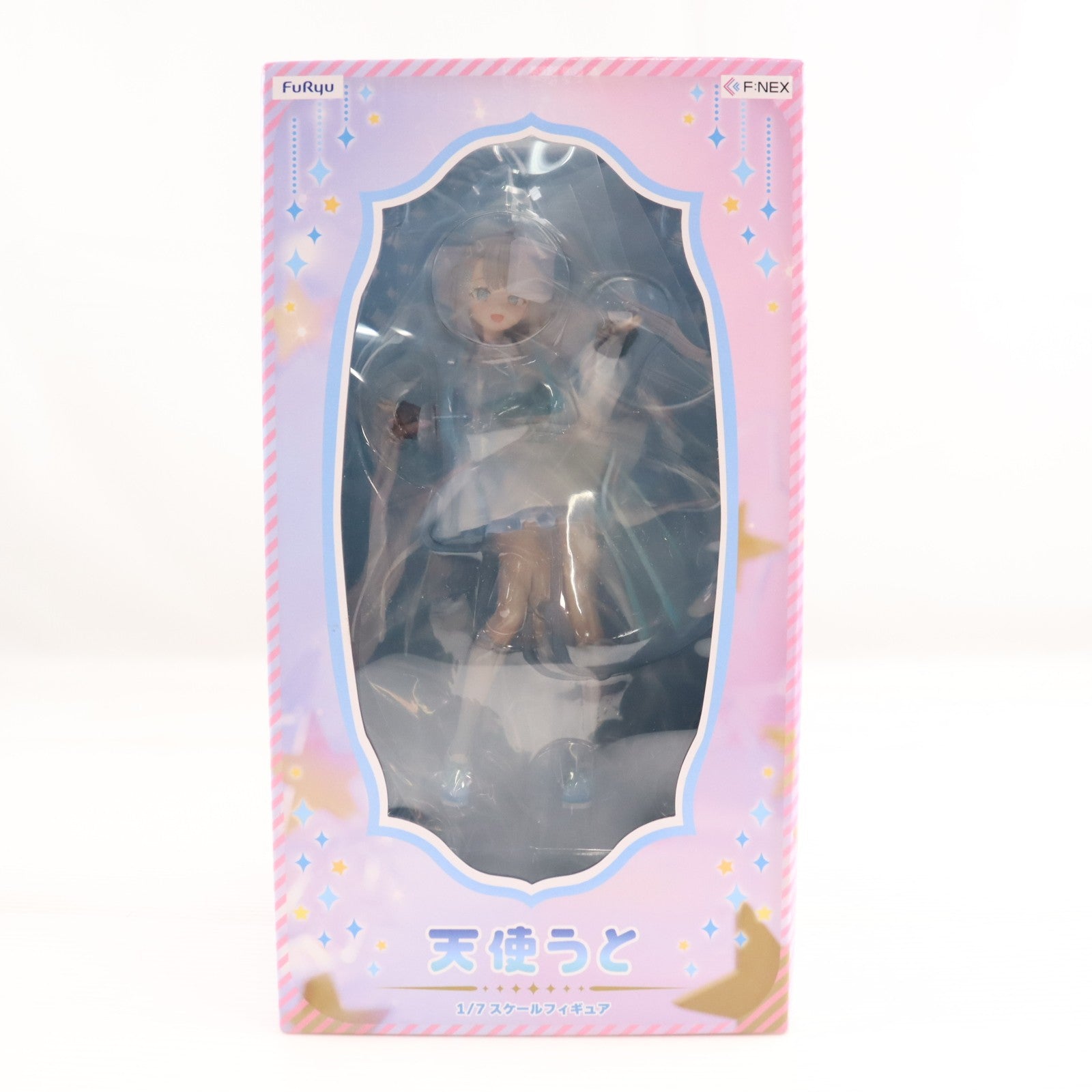 【中古即納】[FIG] FURYU HOBBY MALL限定 天使うと(あまつかうと) バーチャルYouTuber 1/7 完成品 フィギュア(AMU-FNX1146) フリュー(20251031)
