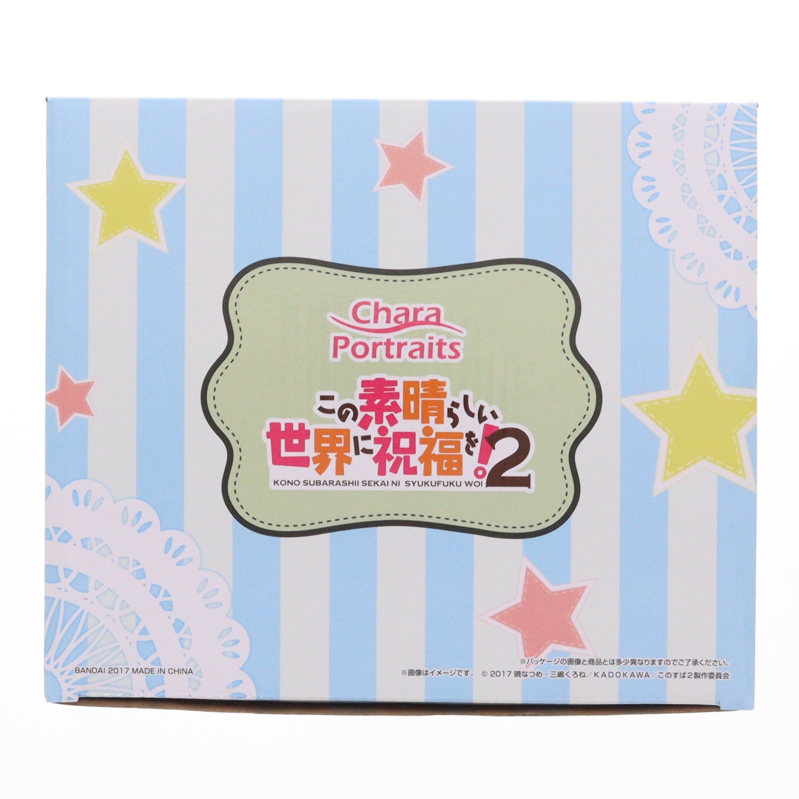 【中古即納】[FIG] Chara Portraits アクア&ダクネス&めぐみん(3体セット) この素晴らしい世界に祝福を!2 完成品 フィギュア バンダイ(20170718)