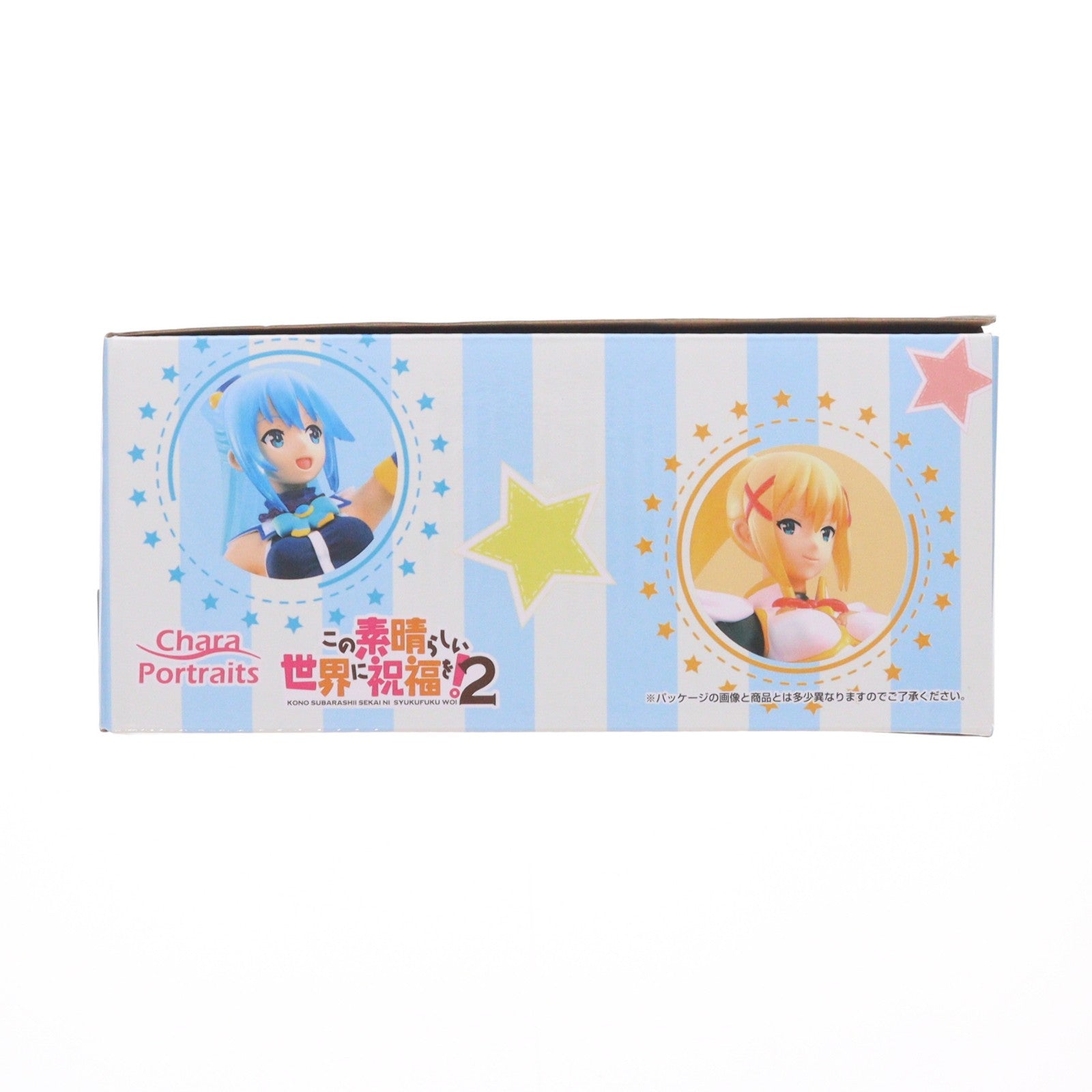 【中古即納】[FIG] Chara Portraits アクア&ダクネス&めぐみん(3体セット) この素晴らしい世界に祝福を!2 完成品 フィギュア バンダイ(20170718)