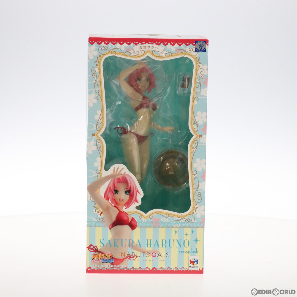 【中古即納】[FIG] NARUTOギャルズ 春野サクラ(はるのさくら) Ver.Splash NARUTO-ナルト- 疾風伝 完成品 フィギュア 一部店舗&オンラインショップ限定 メガハウス(20181130)