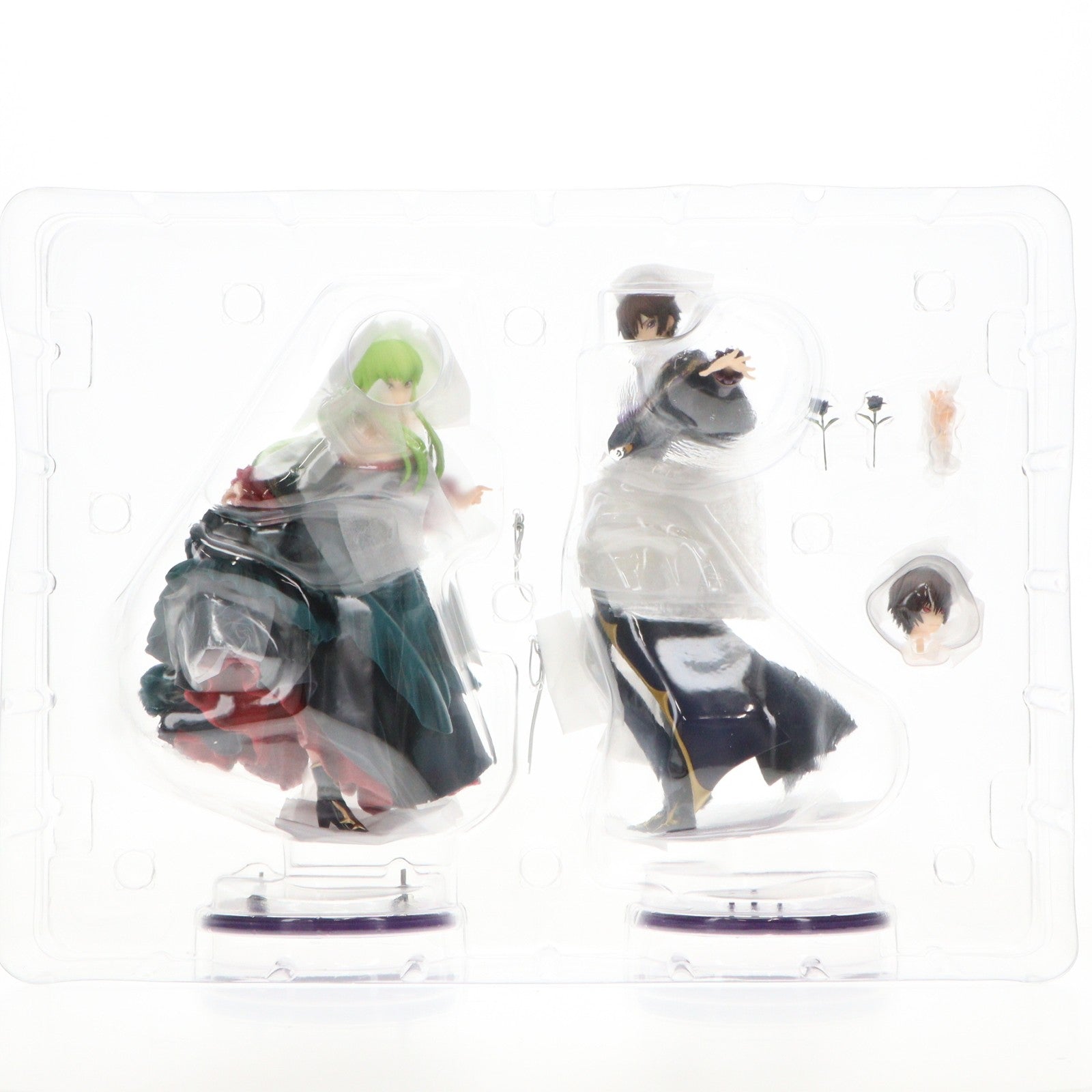 【中古即納】[FIG] 特典設定資料紙2枚付属 Precious G.E.M.シリーズ L.L.&C.C.セット(エルツー&シーツーセット) コードギアス 復活のルルーシュ 完成品 フィギュア 一部店舗&オンラインショップ限定 メガハウス(20200731)