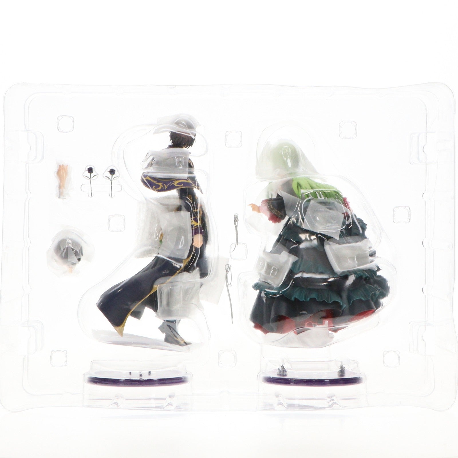 【中古即納】[FIG] 特典設定資料紙2枚付属 Precious G.E.M.シリーズ L.L.&C.C.セット(エルツー&シーツーセット) コードギアス 復活のルルーシュ 完成品 フィギュア 一部店舗&オンラインショップ限定 メガハウス(20200731)
