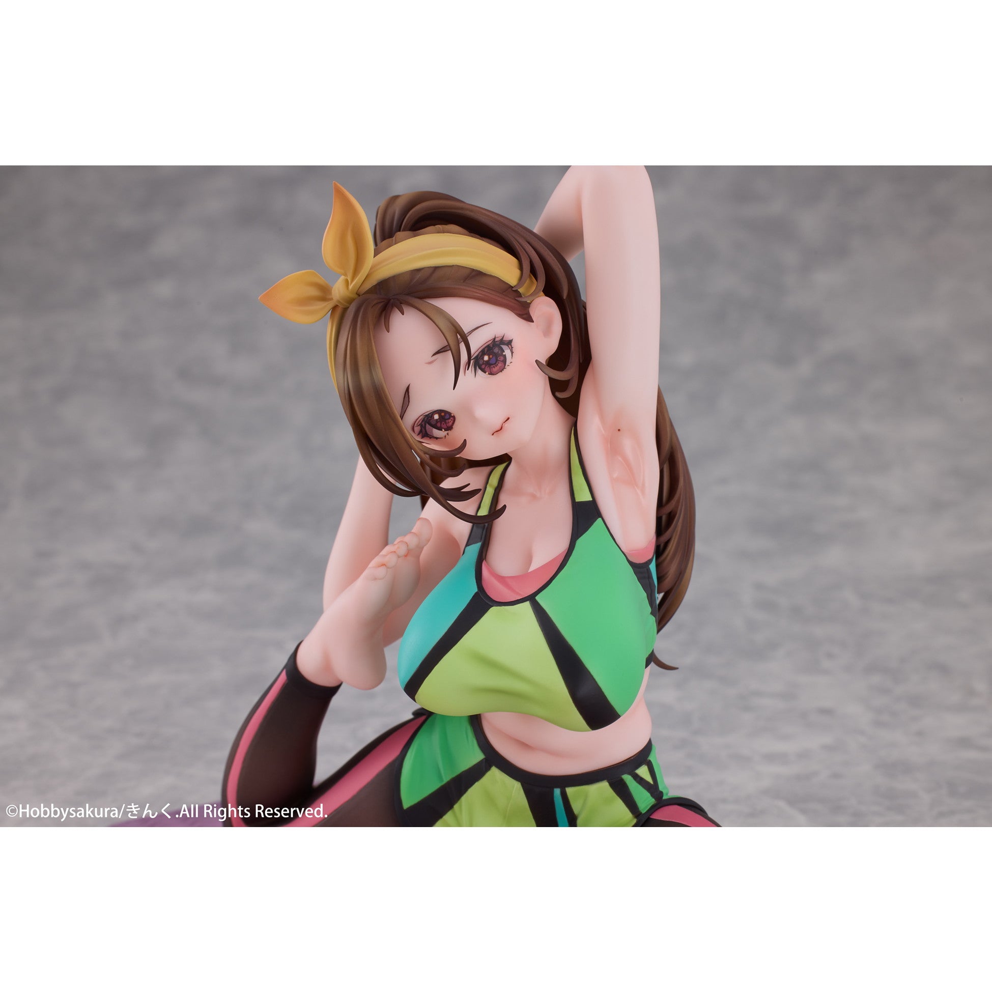 【中古即納】[FIG] ヨガ少女 豪華版(色紙付属) 1/7 完成品 フィギュア HOBBY SAKURA(ホビーサクラ)(20250228)
