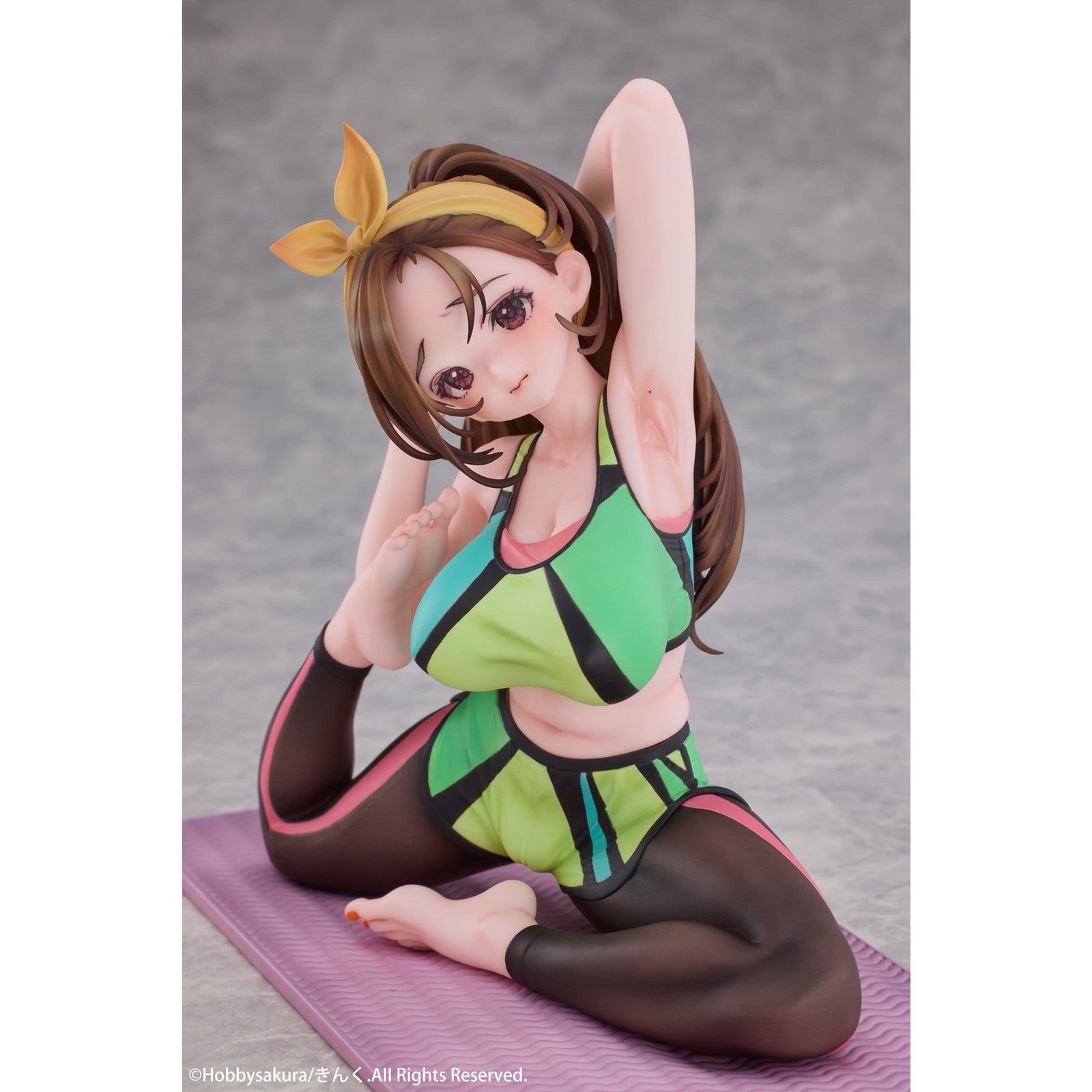 【中古即納】[FIG] ヨガ少女 豪華版(色紙付属) 1/7 完成品 フィギュア HOBBY SAKURA(ホビーサクラ)(20250228)