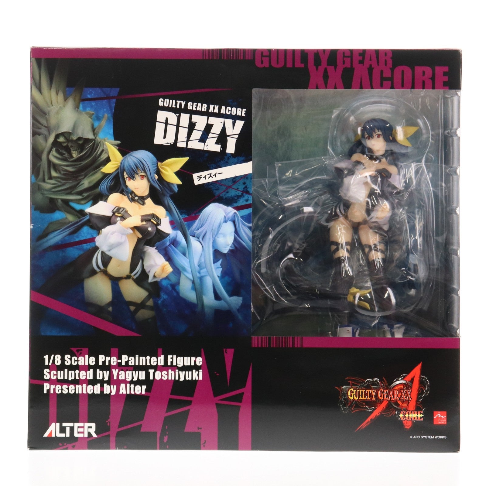 【中古即納】[FIG] ディズィー GUILTY GEAR XX ΛCORE(ギルティギア イグゼクス アクセントコア) 1/8 完成品 フィギュア アルター(20140201)