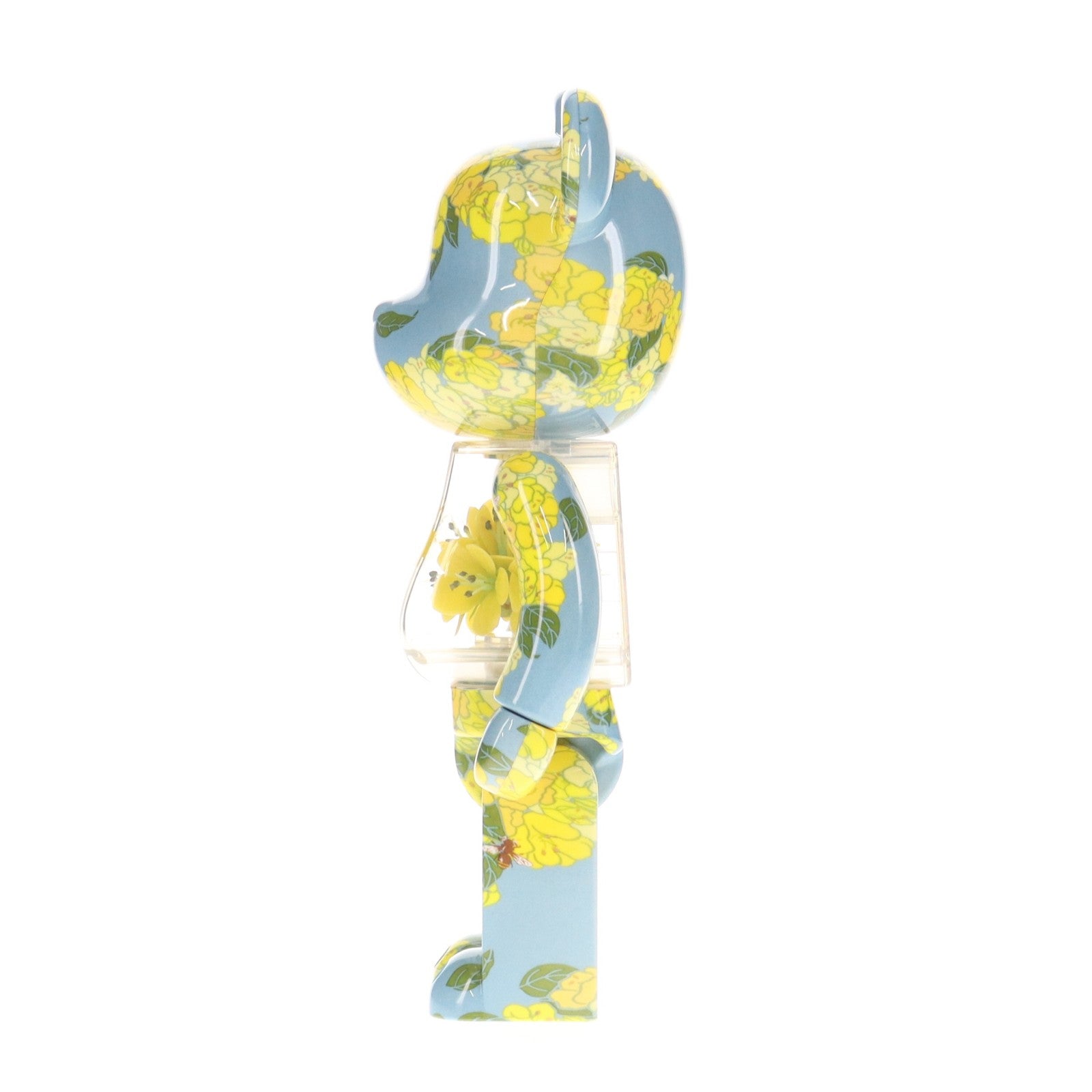 【中古即納】[FIG] BE@RBRICK(ベアブリック) FLOR@ GOLDEN SHOWER FLOWERS(ゴールデンシャワー フラワーズ) 400% 完成品 可動フィギュア メディコム・トイ(20220731)