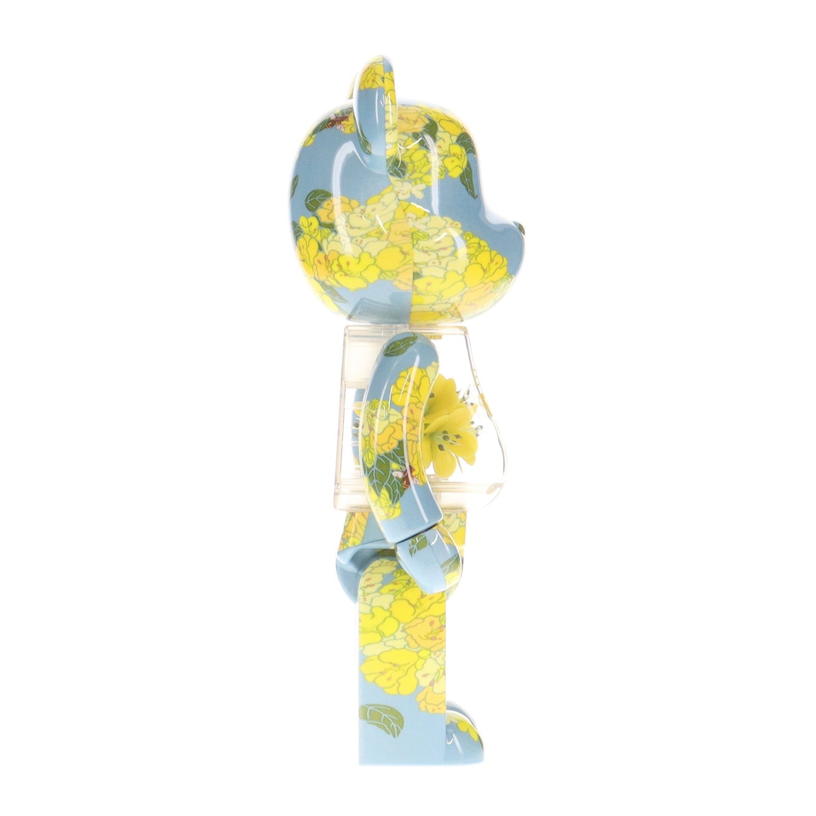 【中古即納】[FIG] BE@RBRICK(ベアブリック) FLOR@ GOLDEN SHOWER FLOWERS(ゴールデンシャワー フラワーズ) 400% 完成品 可動フィギュア メディコム・トイ(20220731)