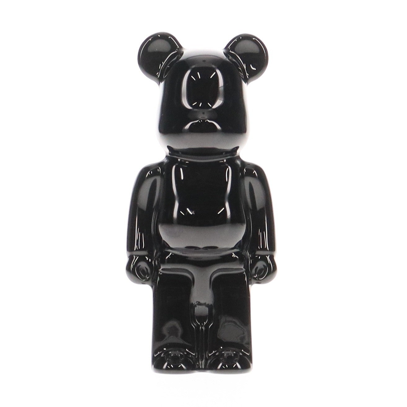 【中古即納】[FIG] Baccarat BE@RBRICK BLACK(バカラ ベアブリック ブラック) 完成品 フィギュア Baccarat(バカラ)(20211231)