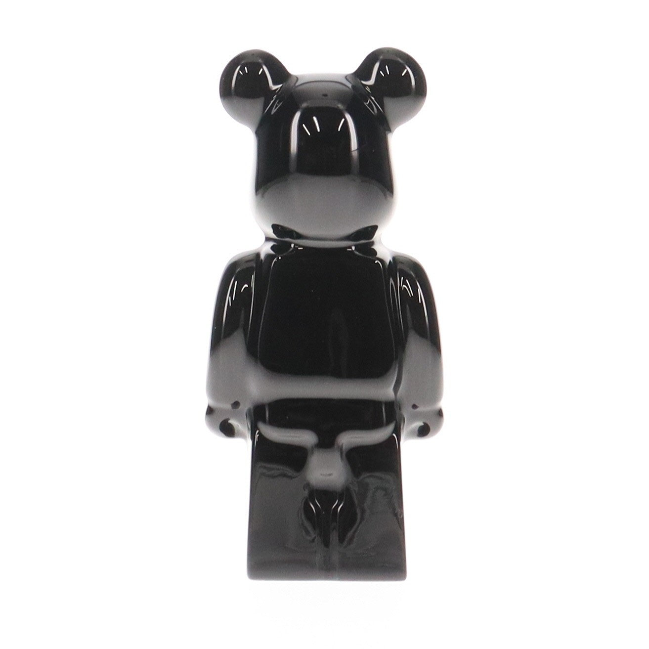 【中古即納】[FIG] Baccarat BE@RBRICK BLACK(バカラ ベアブリック ブラック) 完成品 フィギュア Baccarat(バカラ)(20211231)