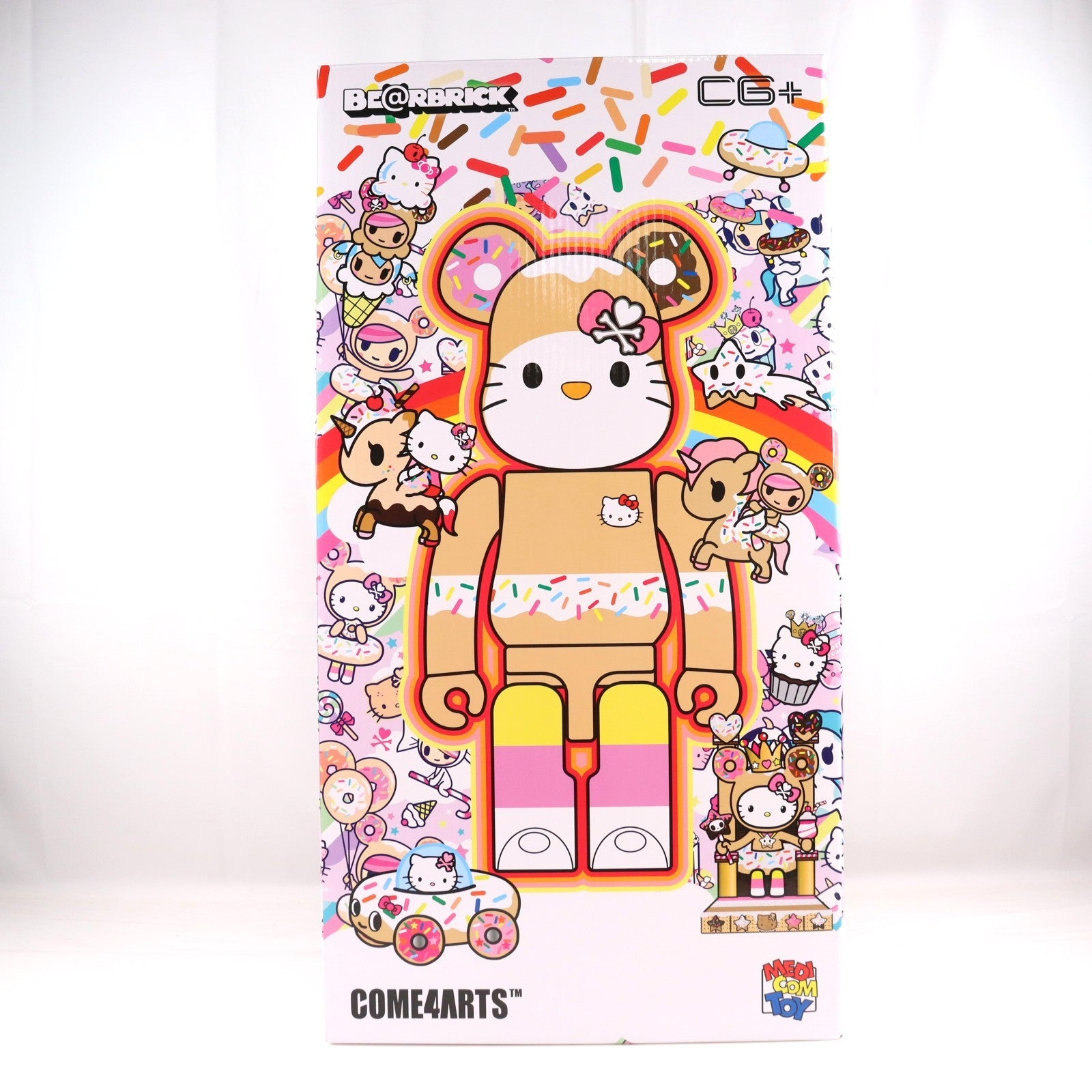 【中古即納】[FIG] Hello Kitty(ハローキティ) x Tokidoki(トキドキ) x BE@RBRICK(ベアブリック) 1000% 完成品 可動フィギュア メディコム・トイ(20081231)