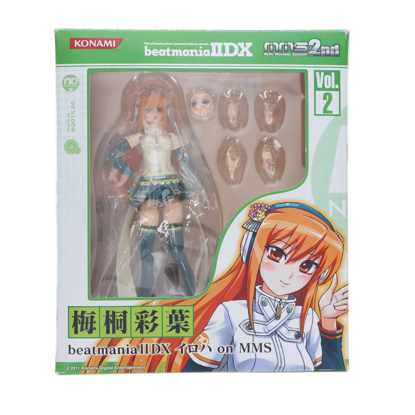 【中古即納】[FIG] イロハ on MMS 梅桐彩葉(うめぎりいろは) MMS 2nd Vol.2 beatmaniaIIDX(ビートマニア ツーディーエックス) 1/12 完成品 可動フィギュア コナミデジタルエンタテインメント(20110526)