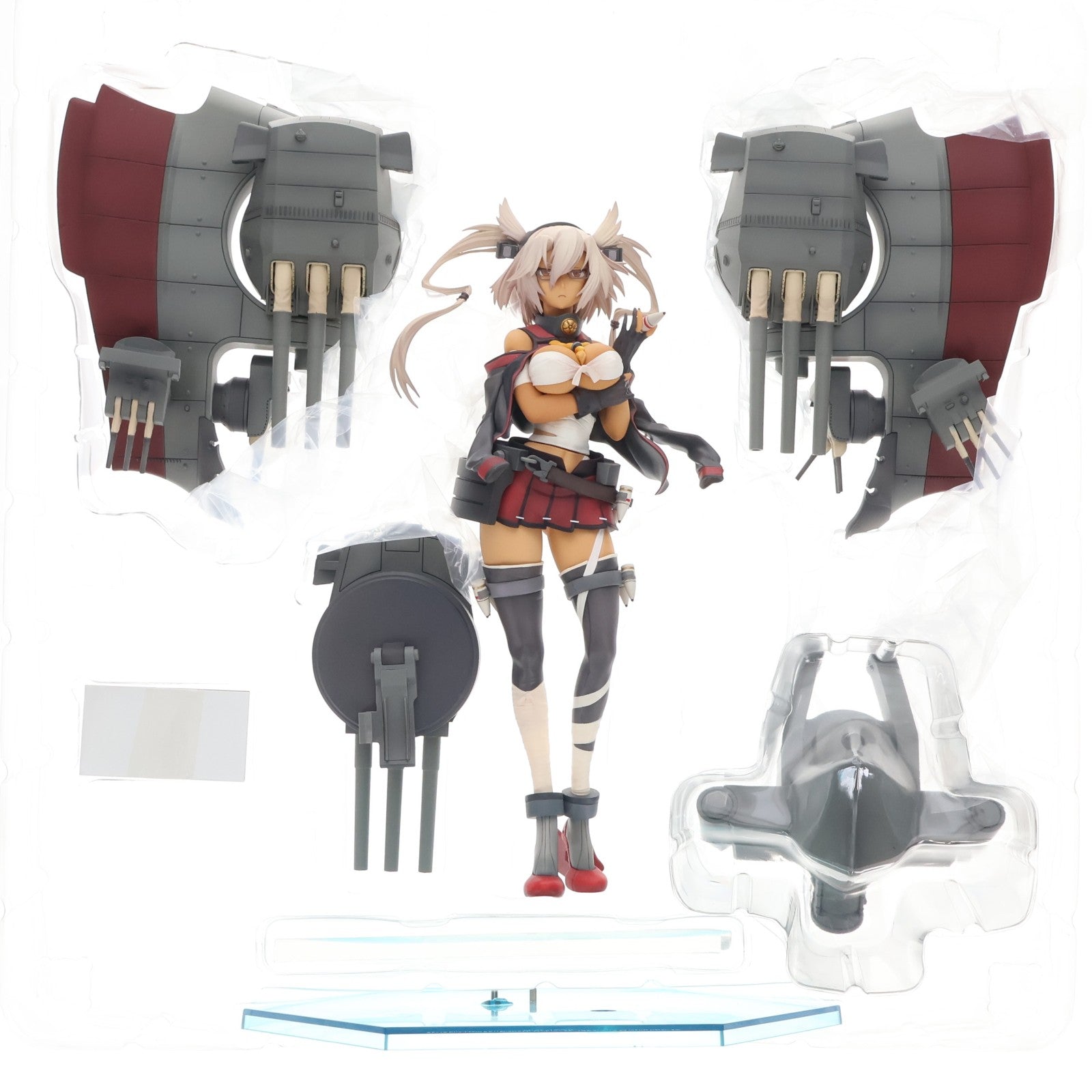 【中古即納】[FIG] GOODSMILE ONLINE SHOP限定 ワンホビセレクション 武蔵(むさし) 重兵装Ver. 艦隊これくしょん -艦これ- 1/8 完成品 フィギュア グッドスマイルカンパニー(20150630)