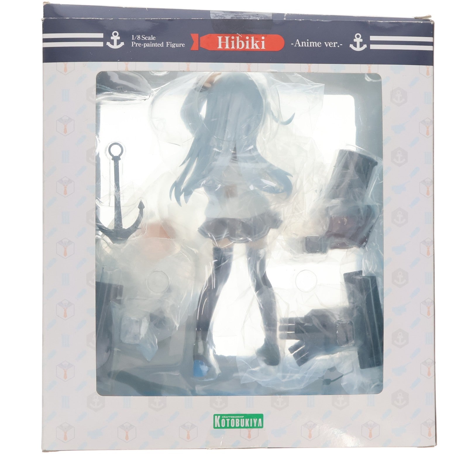 【中古即納】[FIG] コトブキヤショップ限定特典付属 響(ひびき) -アニメver.- 艦隊これくしょん -艦これ- 1/8 完成品 フィギュア(PP631) コトブキヤ(20160826)