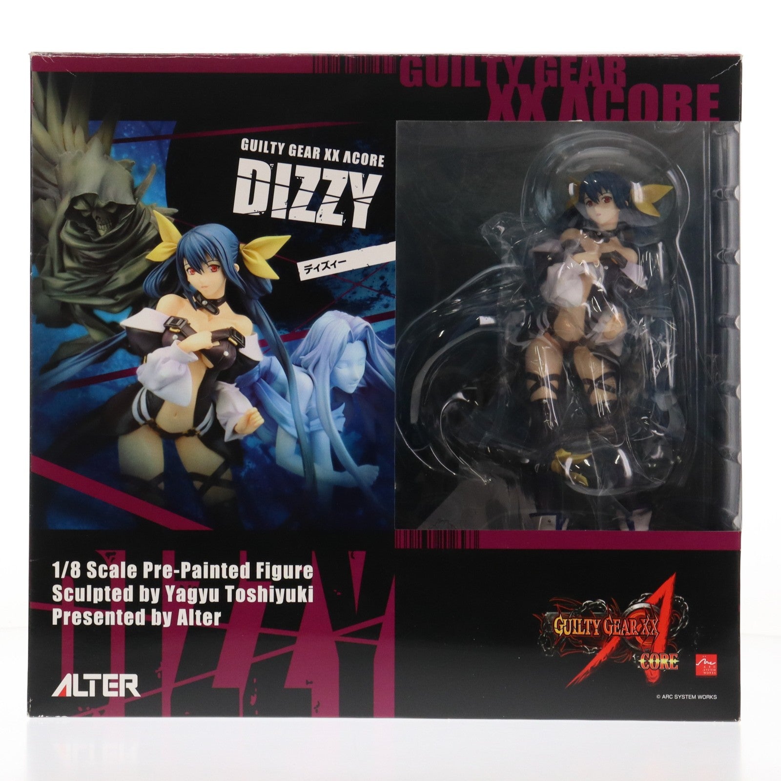 【中古即納】[FIG] ディズィー GUILTY GEAR XX ΛCORE(ギルティギア イグゼクス アクセントコア) 1/8 完成品 フィギュア アルター(20140201)