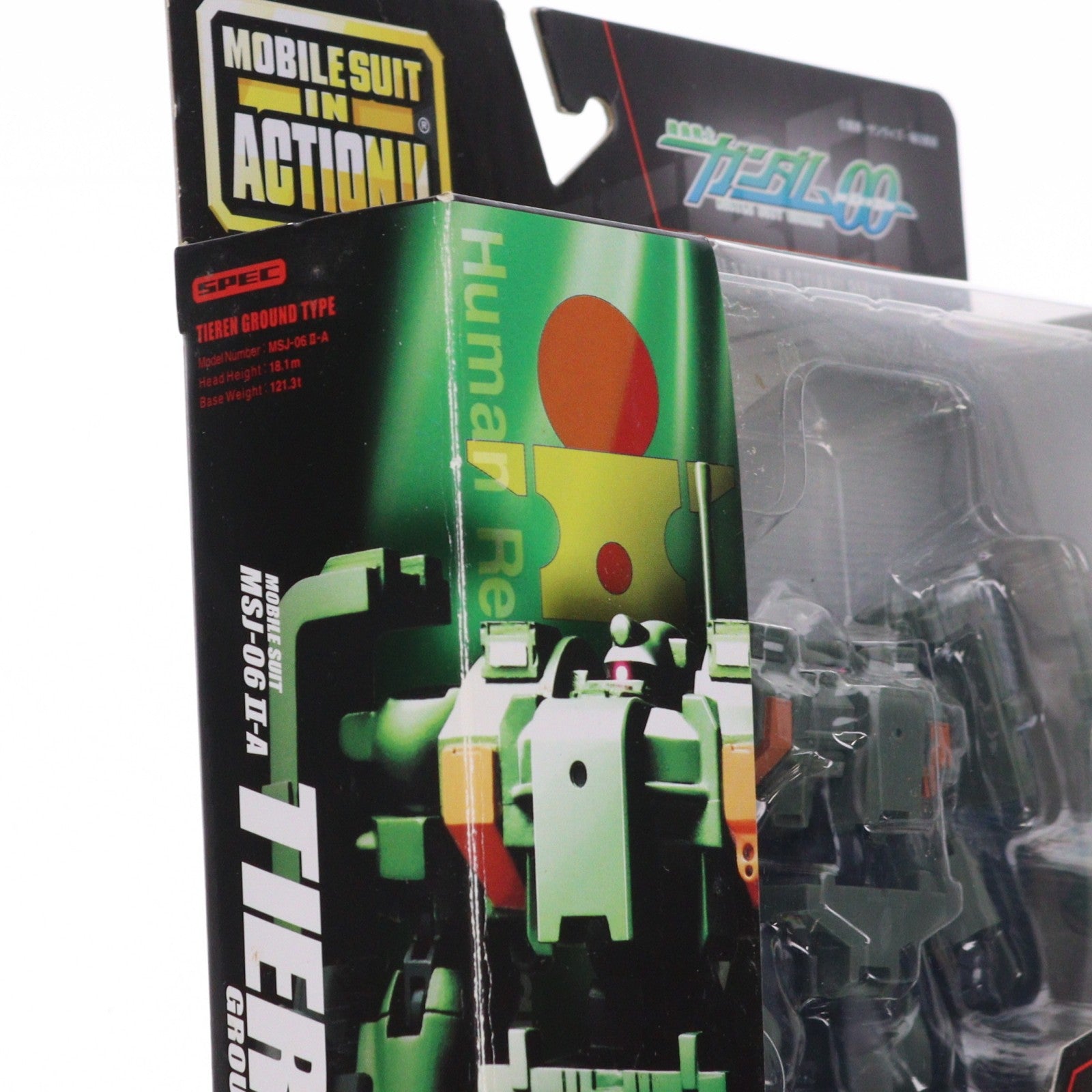 【中古即納】[FIG] MS IN ACTION!!(モビルスーツ・イン・アクション) MSJ-06II-A ティエレン地上型 機動戦士ガンダム00(ダブルオー) 完成品 可動フィギュア バンダイ(20080628)