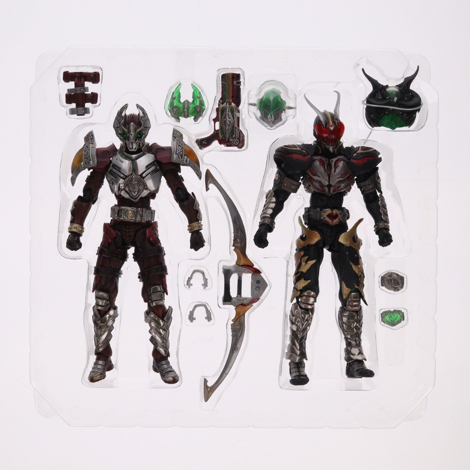 【中古即納】[FIG] S.I.C. VOL.36 仮面ライダーギャレン&仮面ライダーカリス 仮面ライダー剣(ブレイド) 完成品 可動フィギュア バンダイ(20070228)