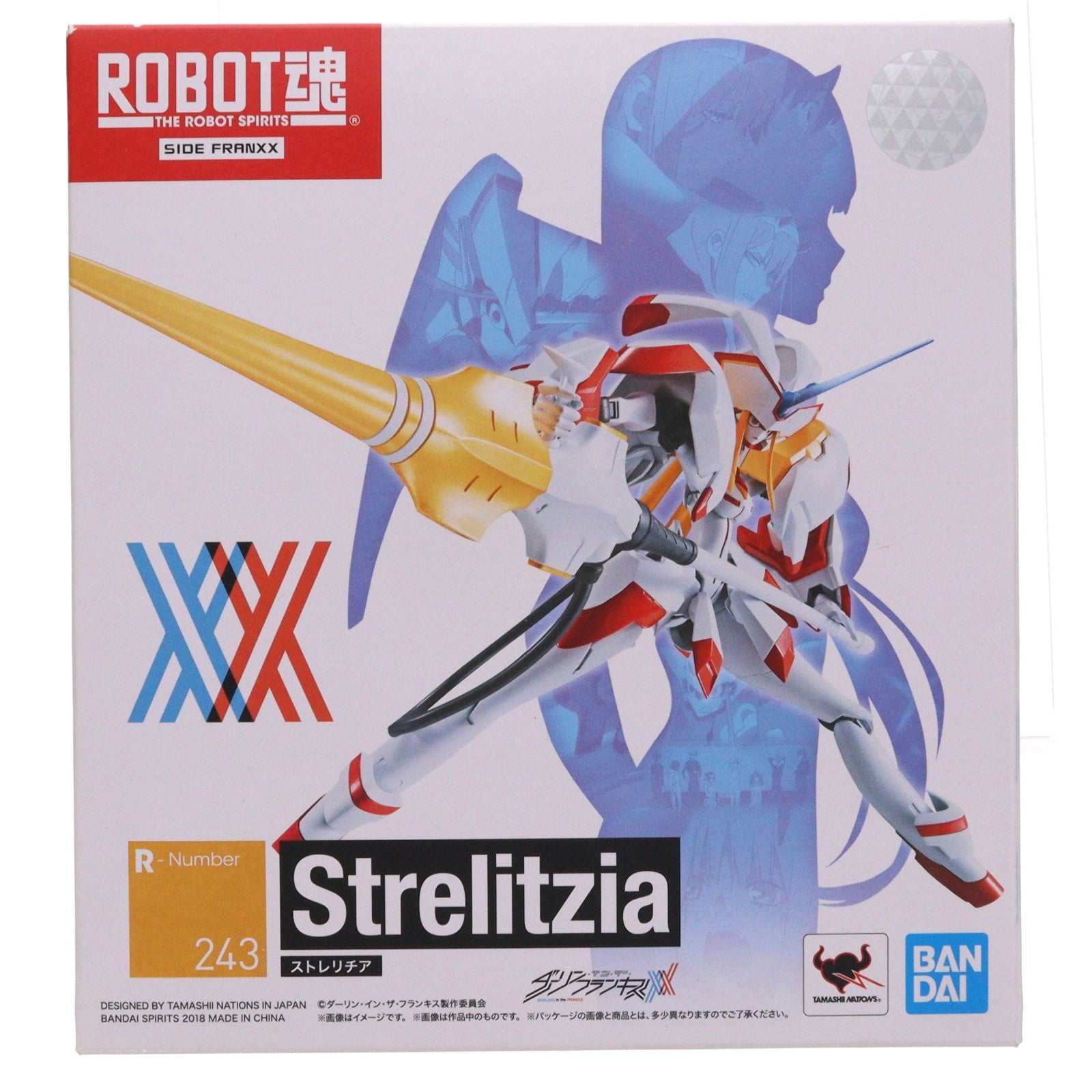 【中古即納】[FIG] ROBOT魂(SIDE FRANXX) ストレリチア ダーリン・イン・ザ・フランキス 完成品 可動フィギュア バンダイスピリッツ(20181027)
