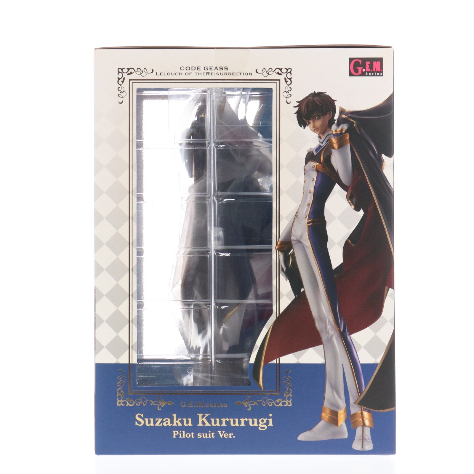 【中古即納】[FIG] G.E.M.シリーズ 枢木スザク(くるるぎすざく) パイロットスーツVer. コードギアス 復活のルルーシュ 完成品 フィギュア メガトレショップ&一部オンラインショップ限定 メガハウス(20210131)