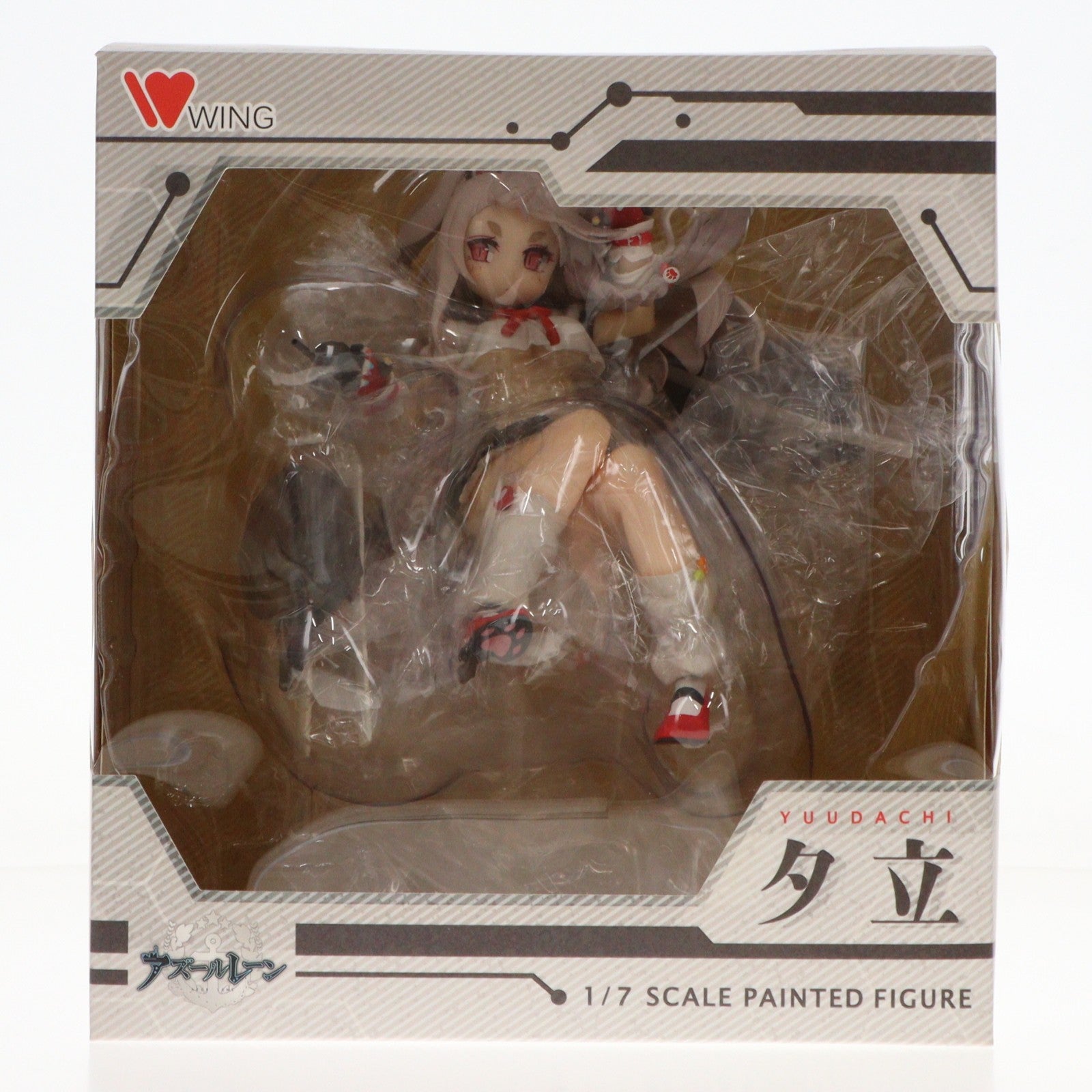 【中古即納】[FIG] 夕立(ゆうだち) アズールレーン 1/7 完成品 フィギュア WING(ウイング)(20210221)