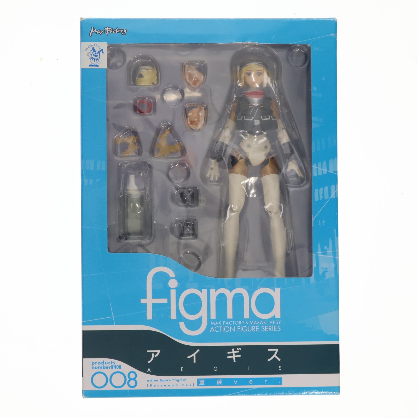 【中古即納】[FIG] ワンフェス2011夏限定 figma(フィグマ) EX-008 アイギス 重装ver. ペルソナ3フェス 完成品 可動フィギュア マックスファクトリー(20110724)